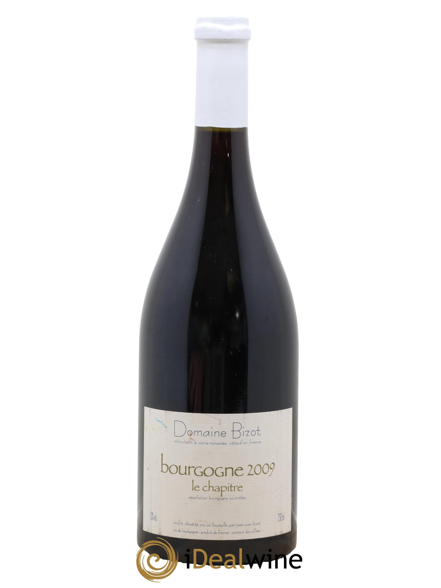 Bourgogne Le Chapitre Bizot (Domaine) 2009 - Lotto di 1 bottiglia - 0