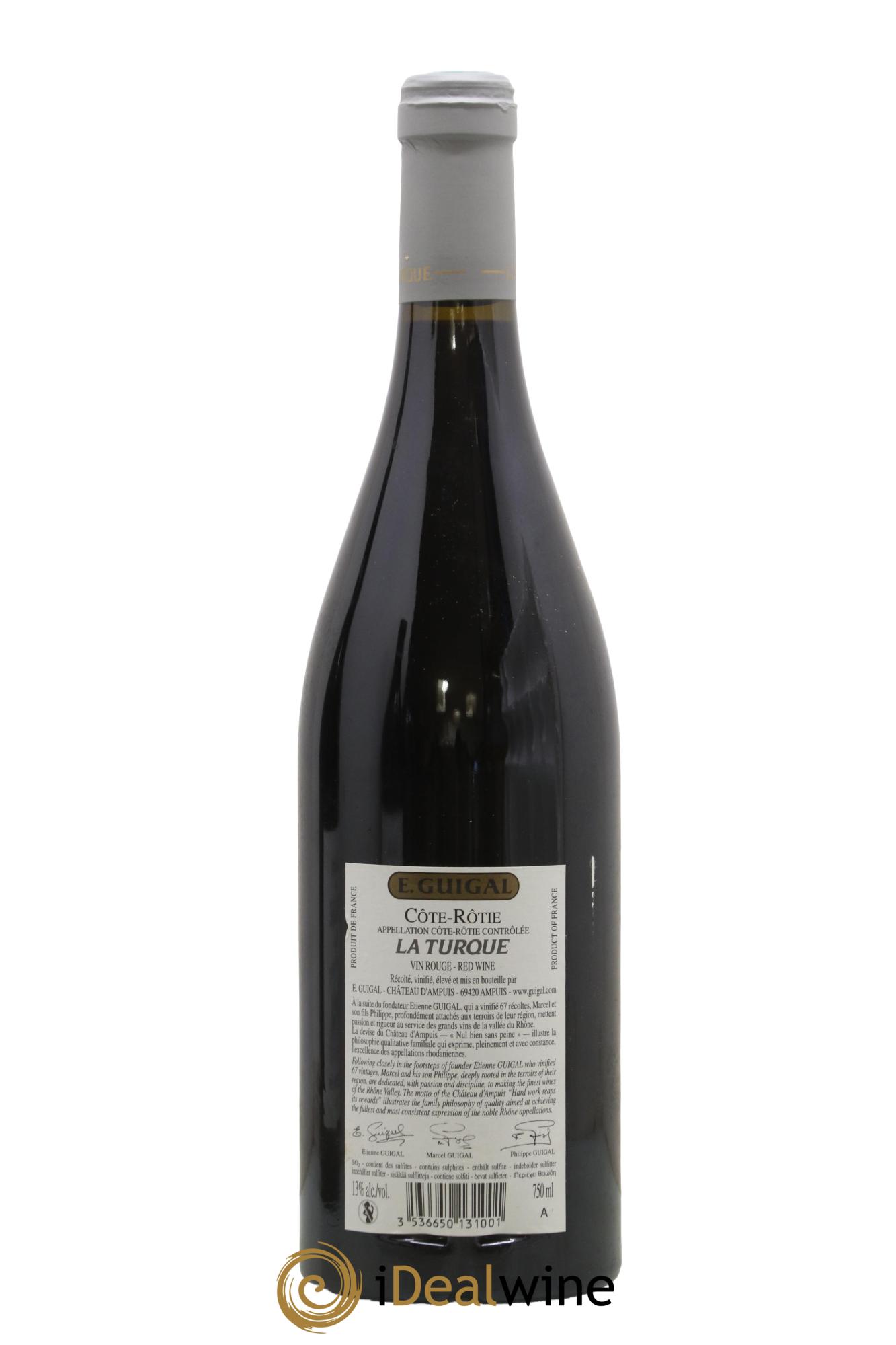 Côte-Rôtie La Turque Guigal 2007 - Lotto di 1 bottiglia - 1