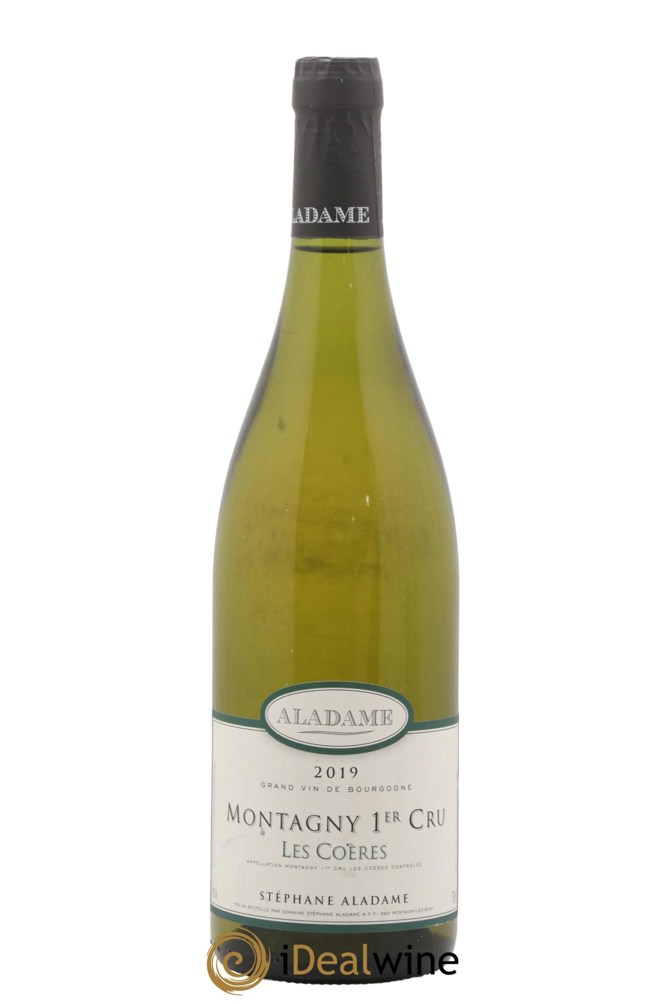 Montagny 1er Cru Les Coeres Aladamie 2019 - Lot de 1 bouteille - 0
