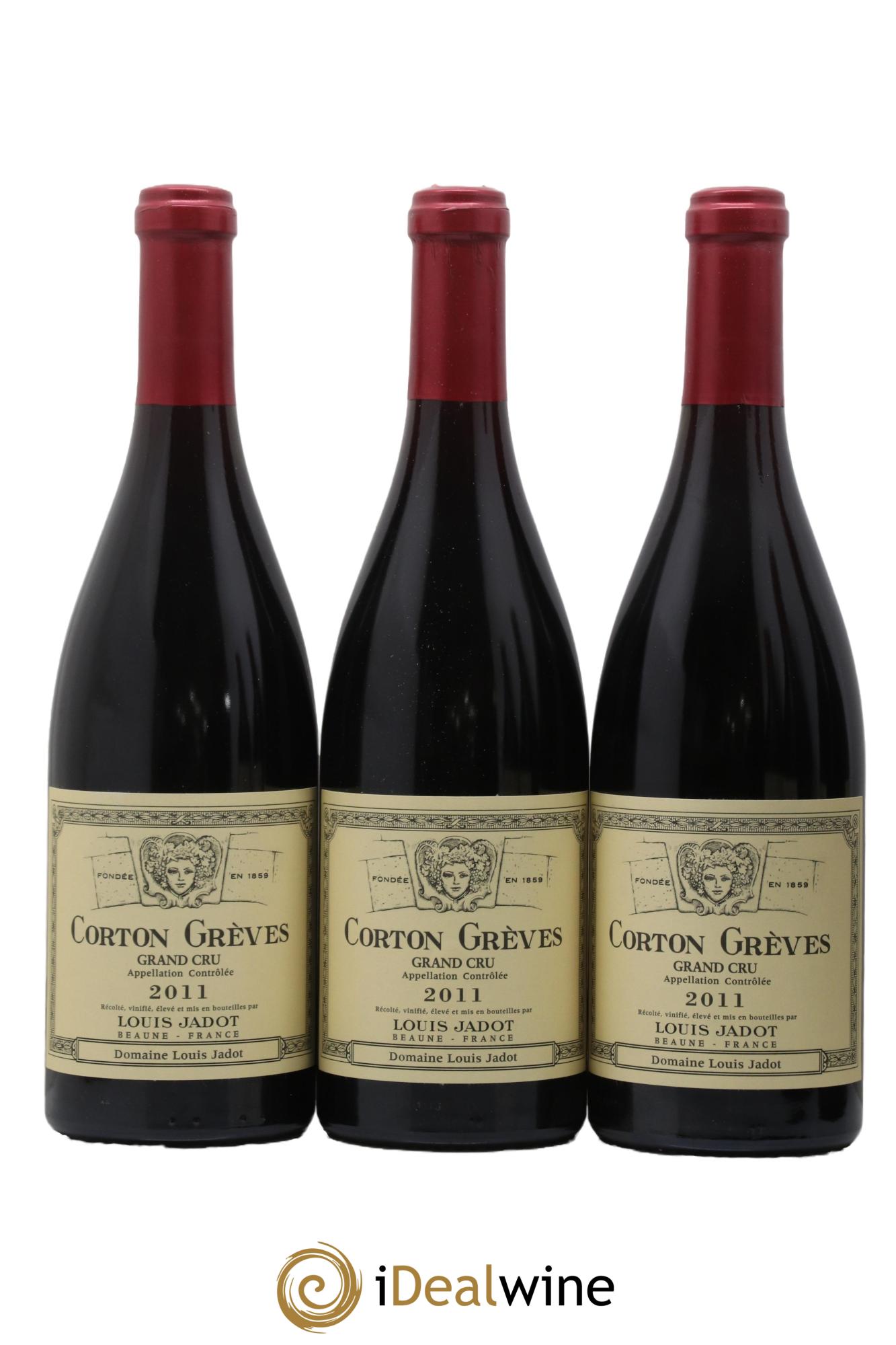 Corton Grand Cru Grèves Louis Jadot (Domaine) 2011 - Lot de 6 bouteilles - 2