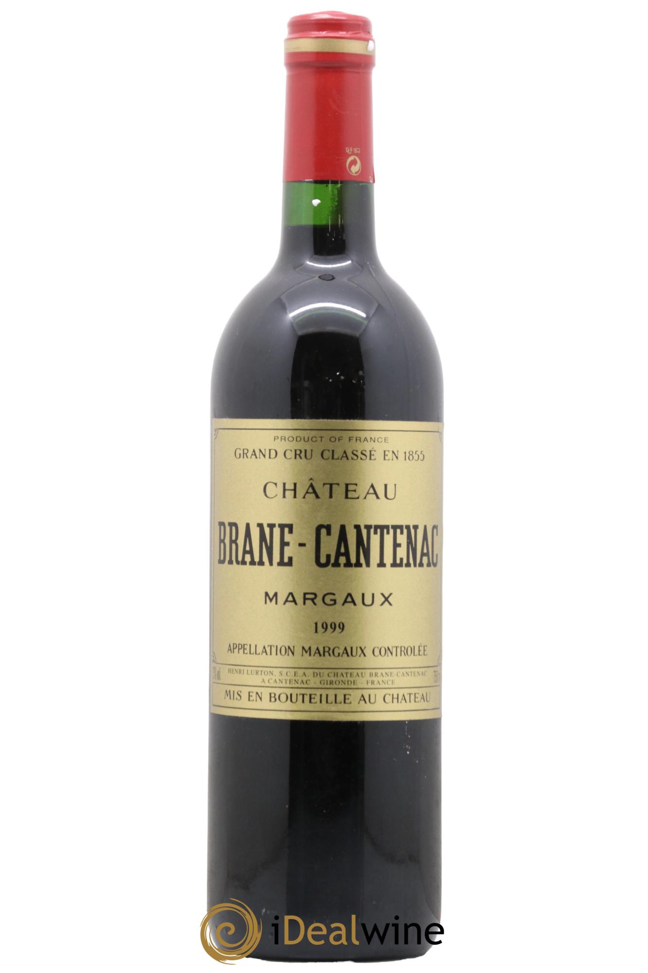 Château Brane Cantenac 2ème Grand Cru Classé 1999 - Lot de 1 bouteille - 0