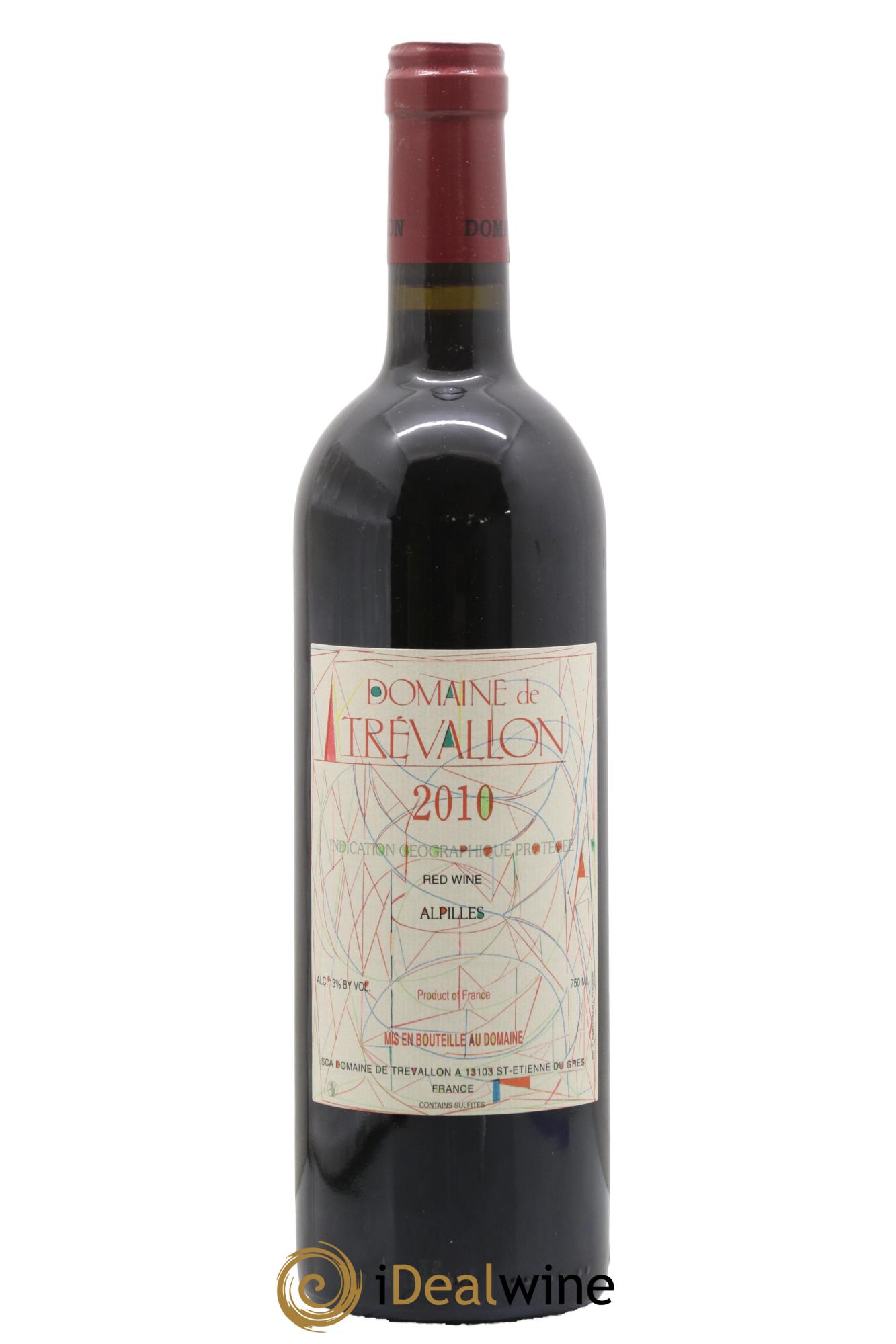 Alpilles Trévallon (Domaine de) Eloi Dürrbach 2010 - Lot de 1 bouteille - 0