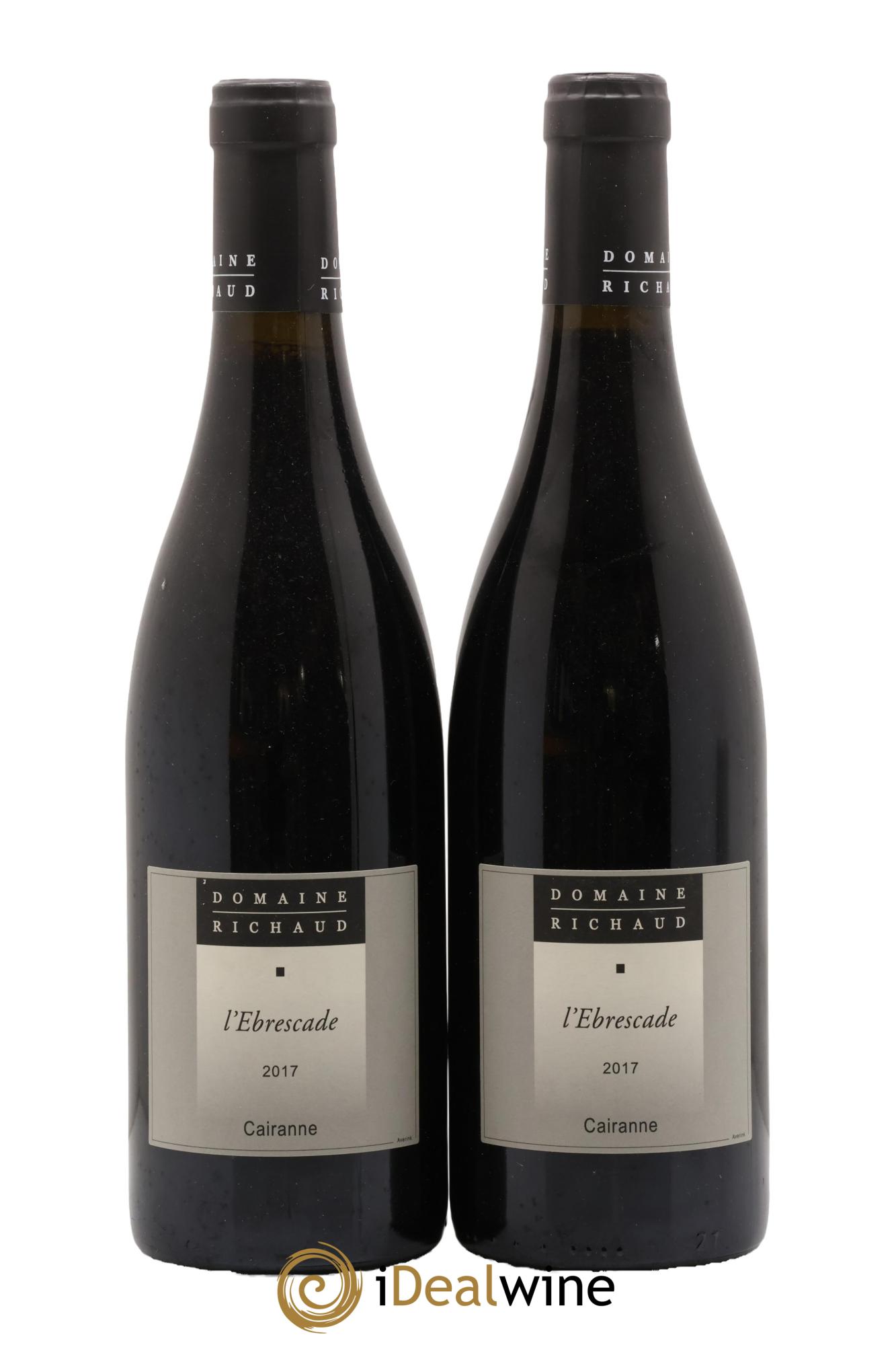 Cairanne Ebrescade Marcel Richaud 2017 - Lot de 2 bouteilles - 0