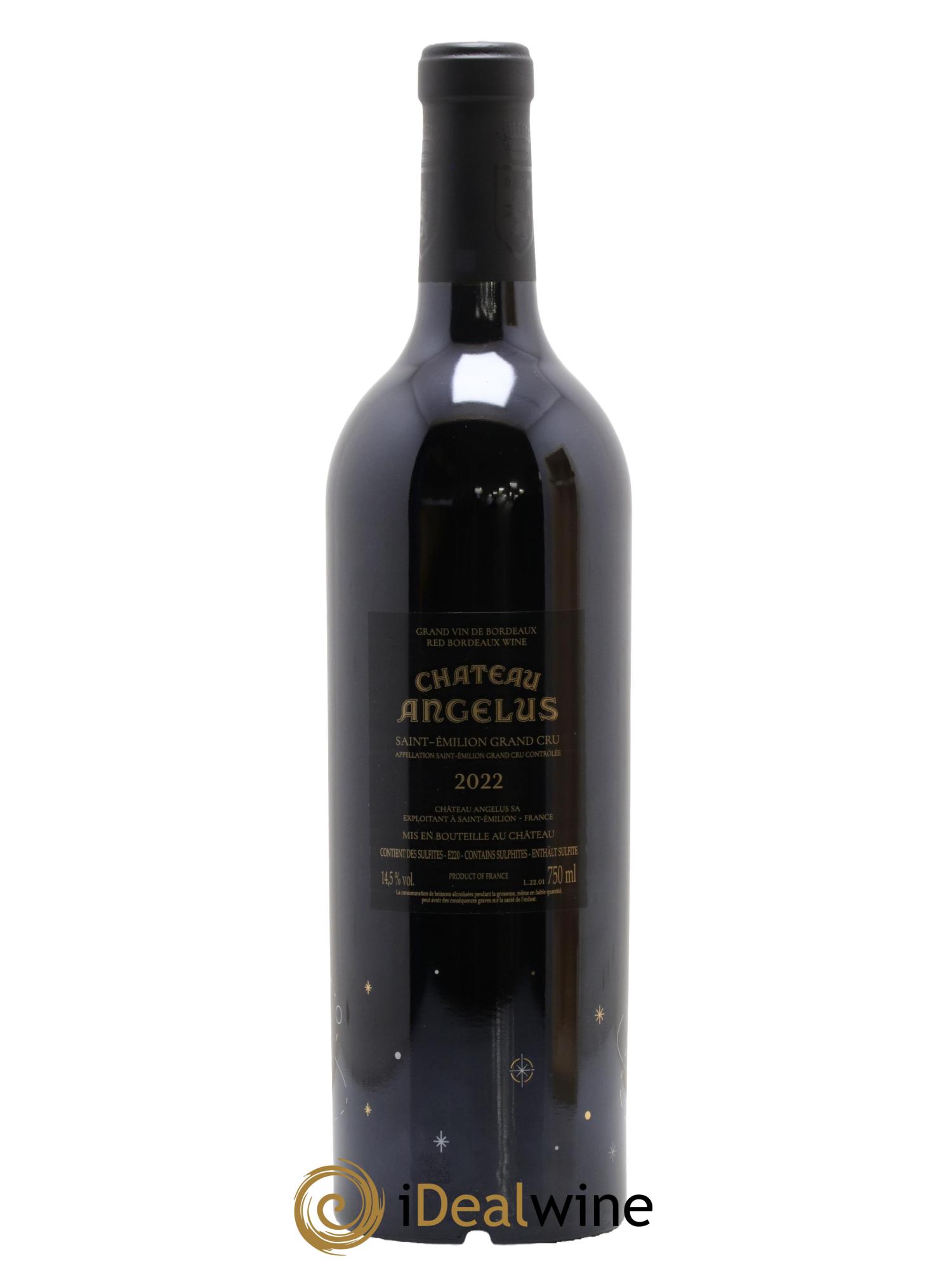 Château Angélus 1er Grand Cru Classé A 2022 - Lot de 1 bouteille - 2