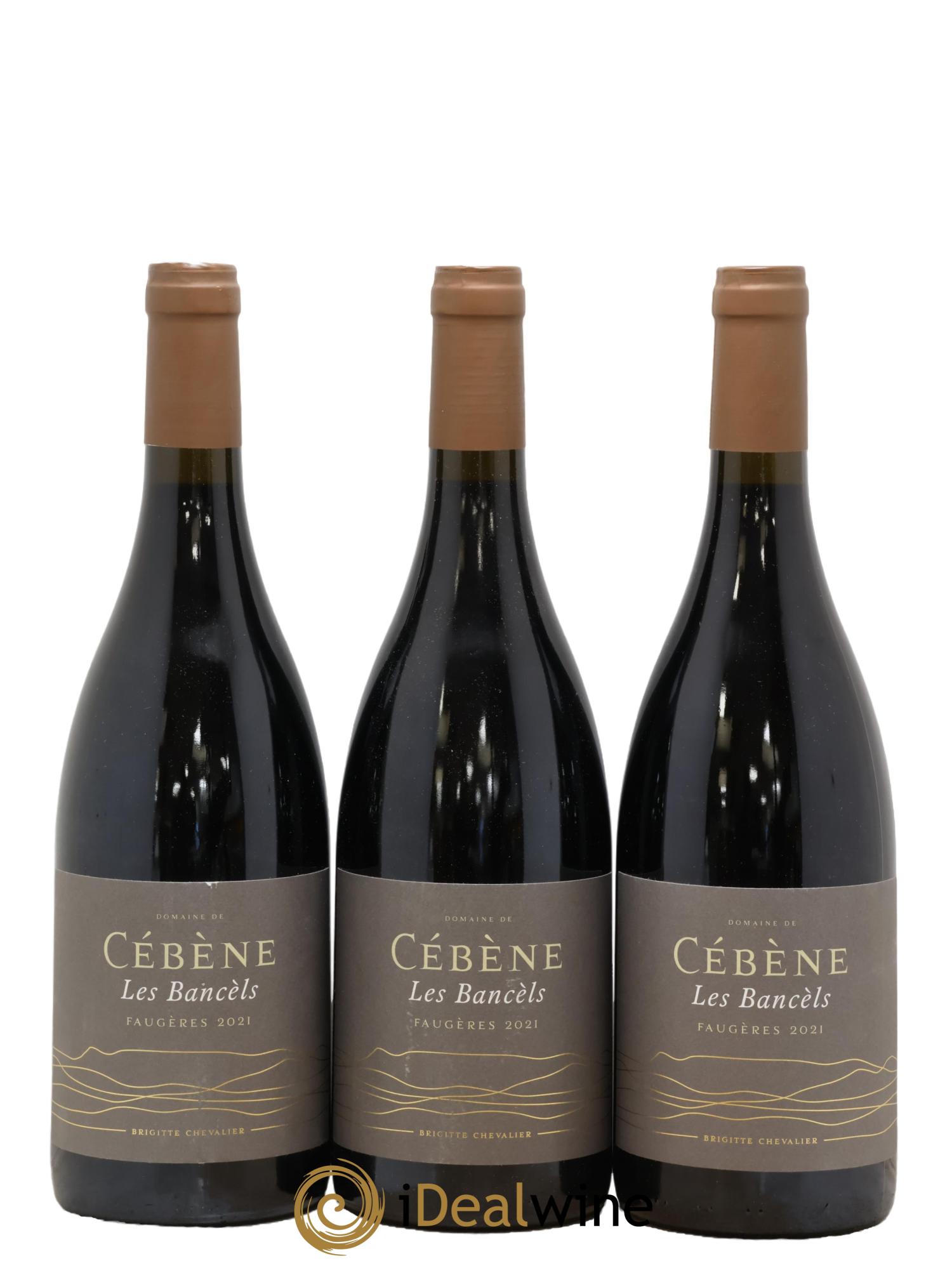 Faugères Les Bancèls Domaine de Cébene 2021 - Posten von 3 Flaschen - 0