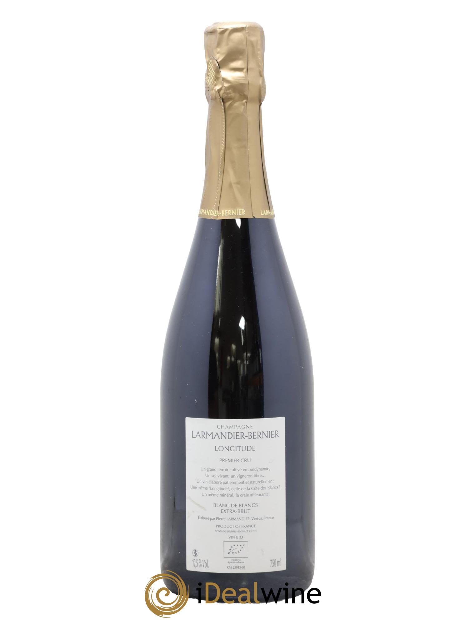 Longitude Blanc de Blancs 1er Cru Extra-Brut Larmandier-Bernier - Posten von 1 Flasche - 1