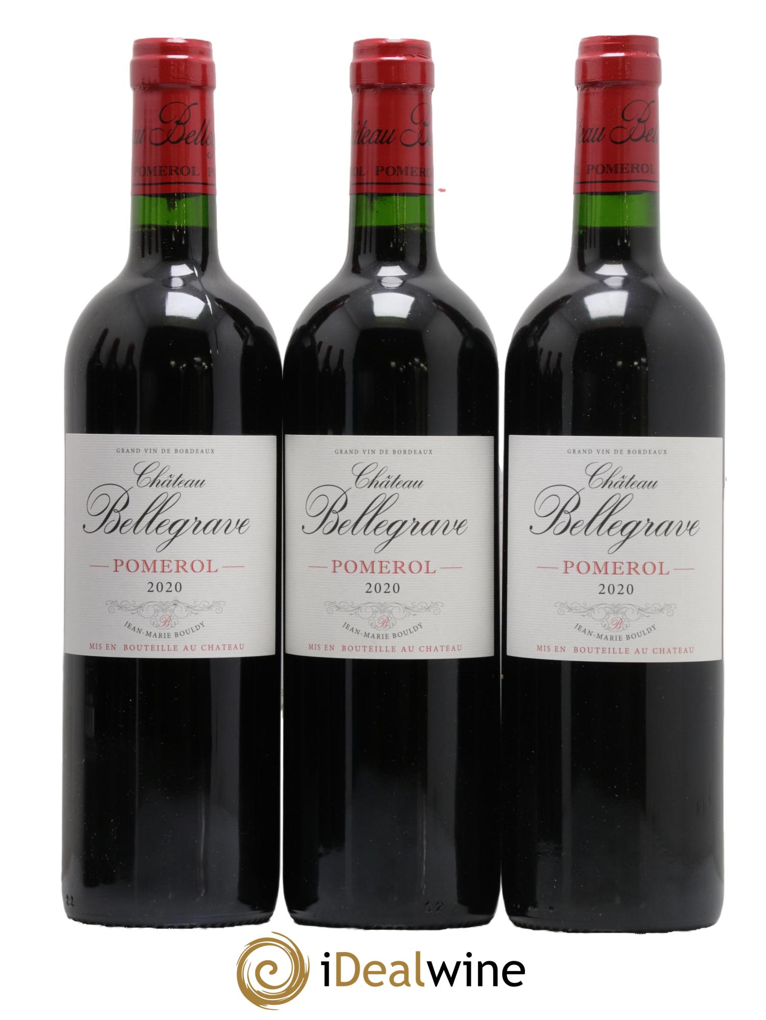 Château Bellegrave 2020 - Lot de 6 bouteilles - 1