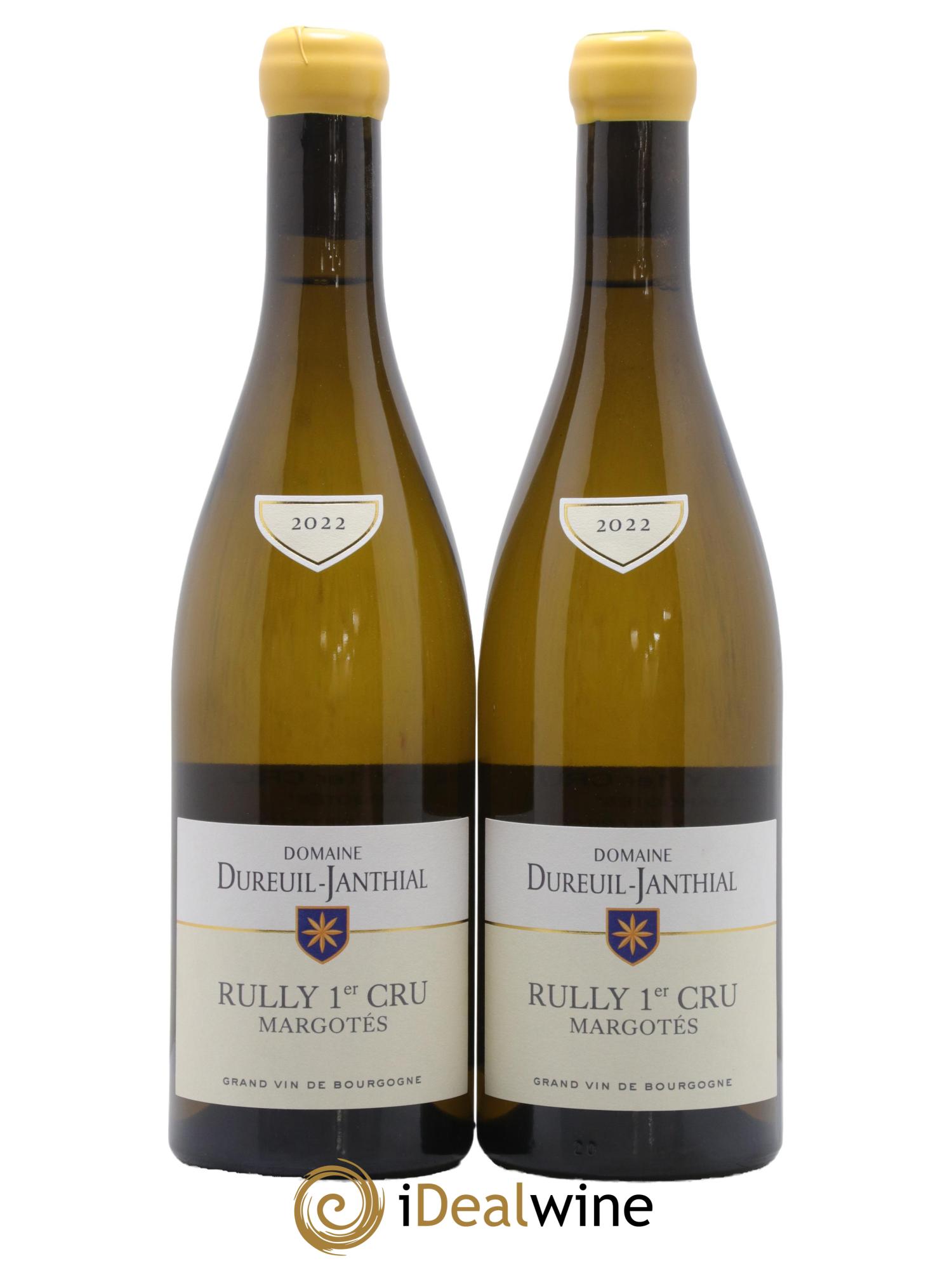 Rully 1er Cru Les Margotés Vincent Dureuil-Janthial 2022 - Lot de 2 bouteilles - 0