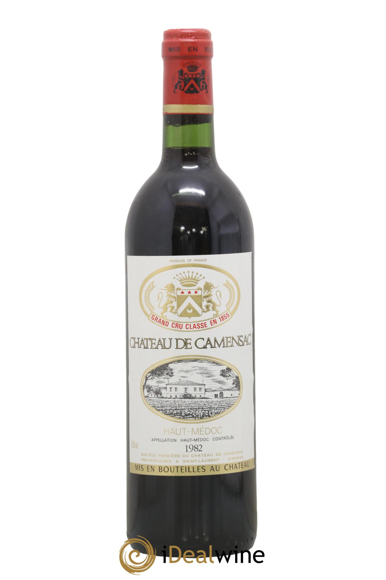 Château Camensac 5ème Grand Cru Classé 1982 - Lot of 1 bottle - 0