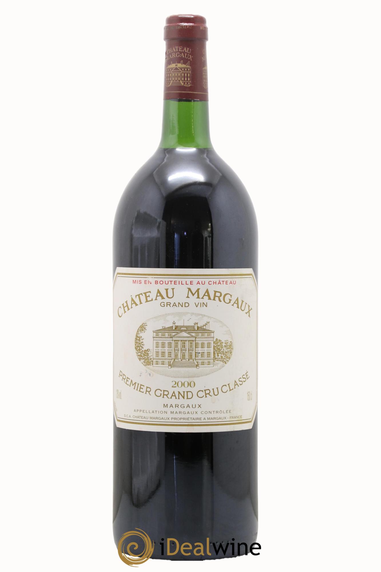 Château Margaux 1er Grand Cru Classé 2000 - Lot de 1 magnum - 0