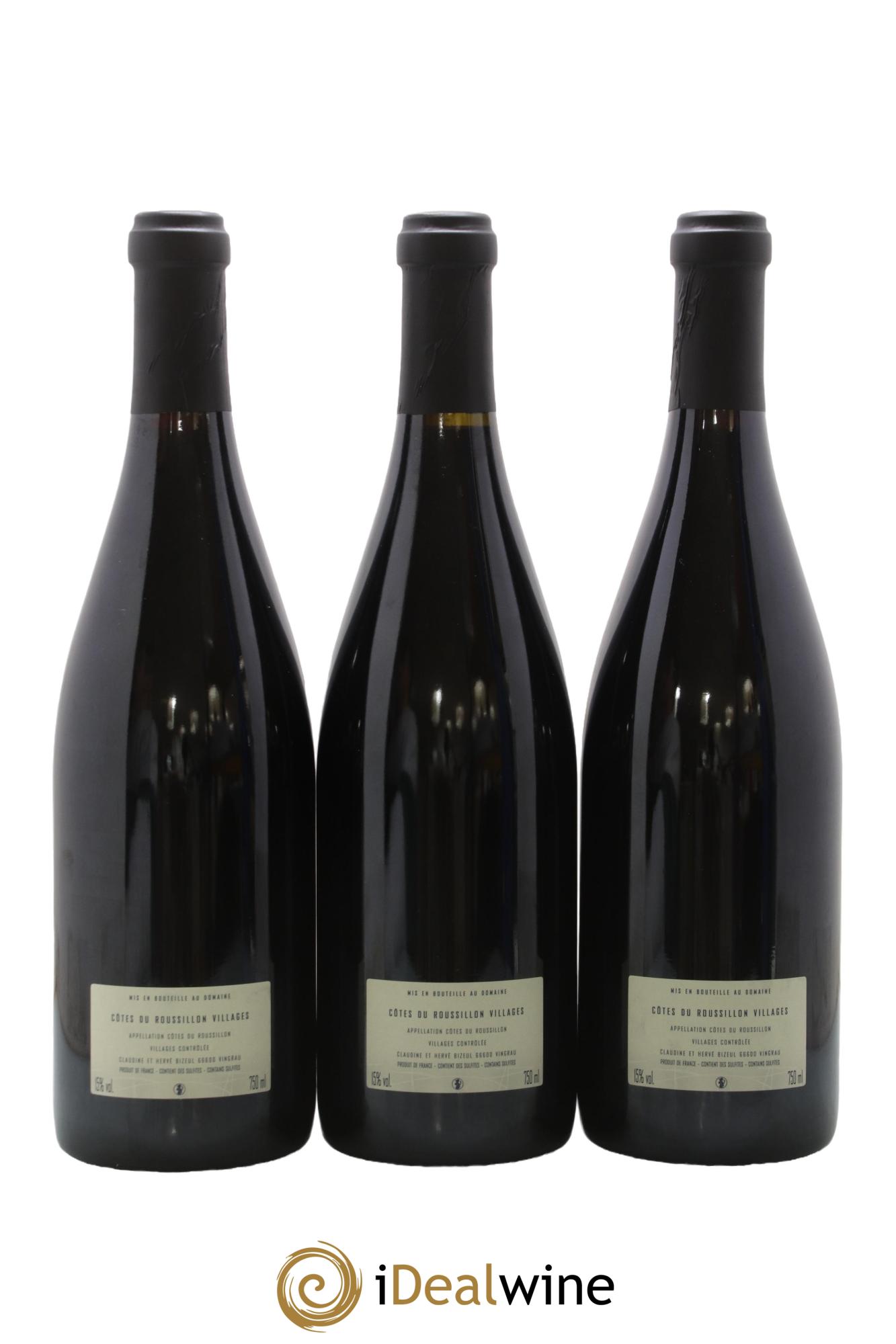 Côtes du Roussillon Villages Clos des Fées La Petite Sibérie Hervé Bizeul 2012 - Lot de 3 bouteilles - 1