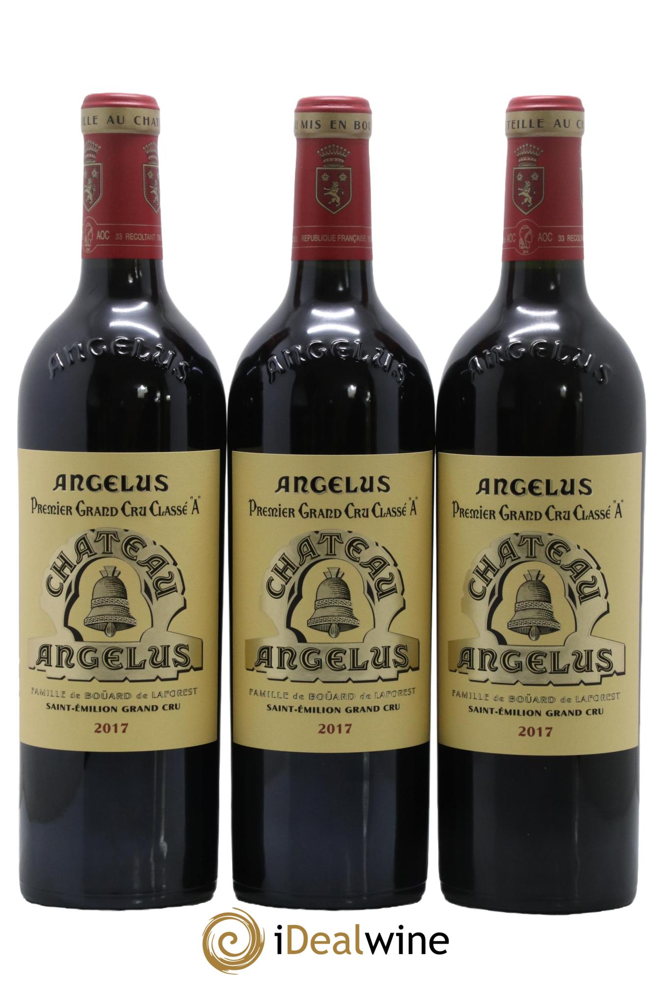 Château Angélus 1er Grand Cru Classé A 2017 - Posten von 6 Flaschen - 1
