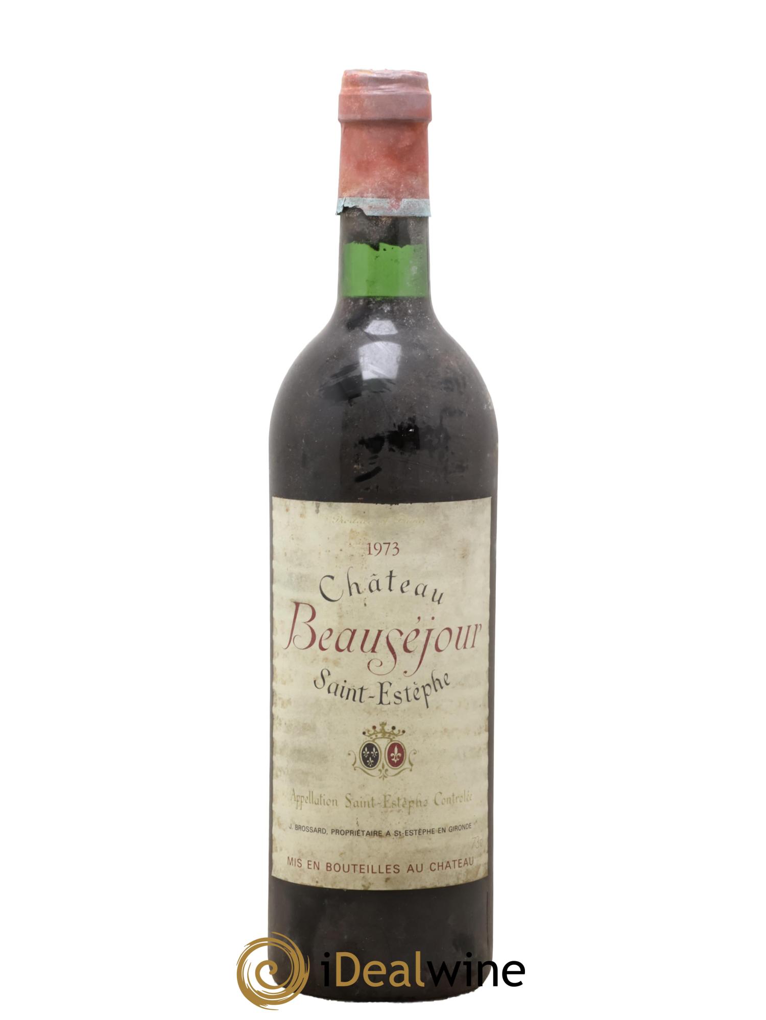 Saint-Estèphe Chareau Beauséjour 1973 - Lotto di 1 bottiglia - 0