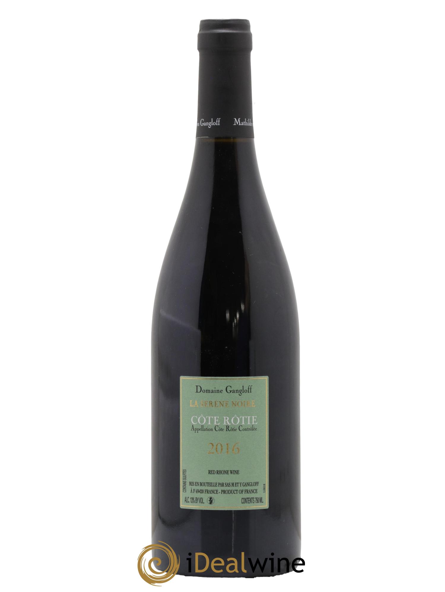 Côte-Rôtie La Sereine Noire Gangloff (Domaine) 2016 - Lot de 1 bouteille - 1