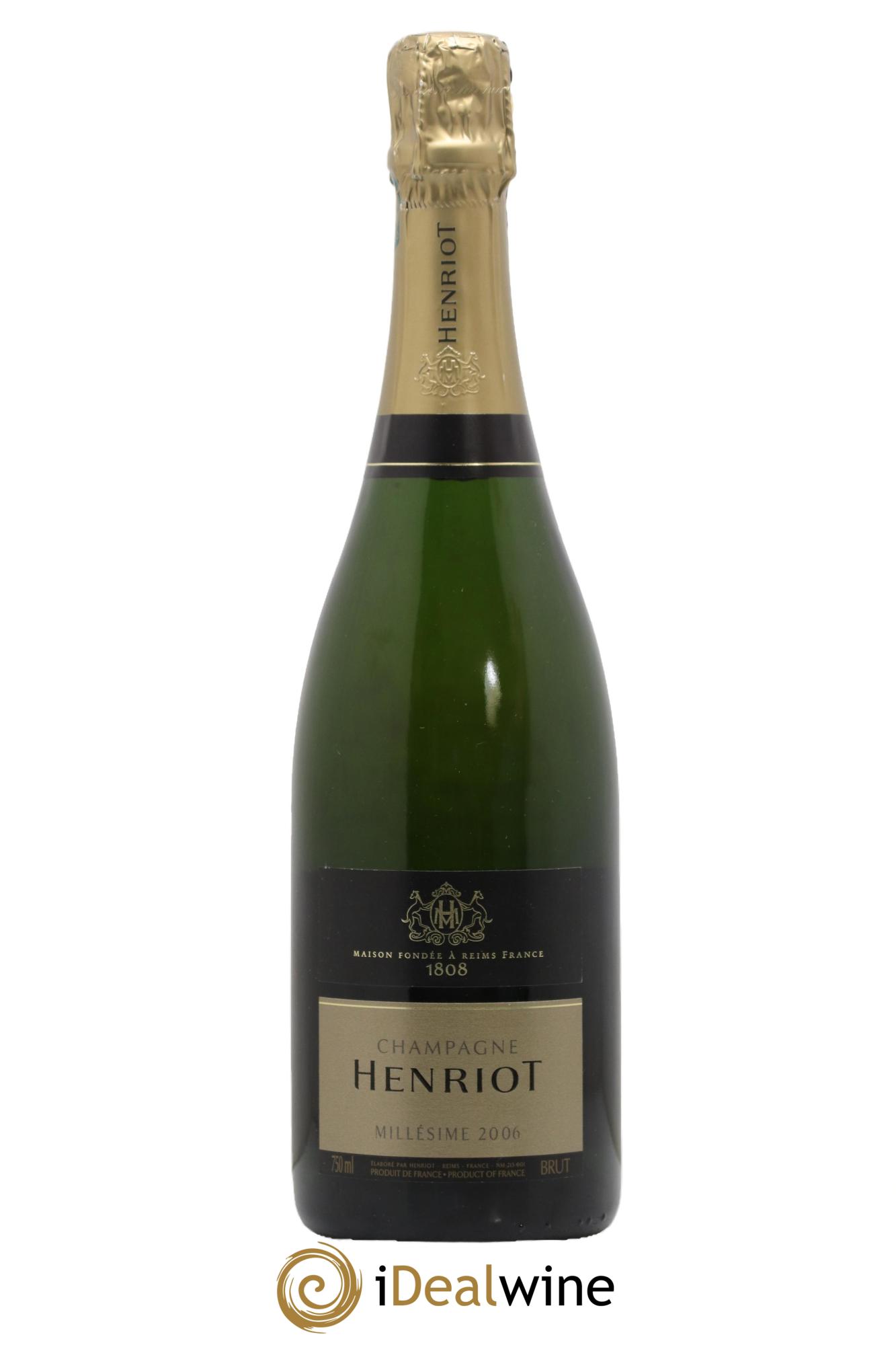 Brut Millésimé Henriot 2006 - Lot de 1 bouteille - 0