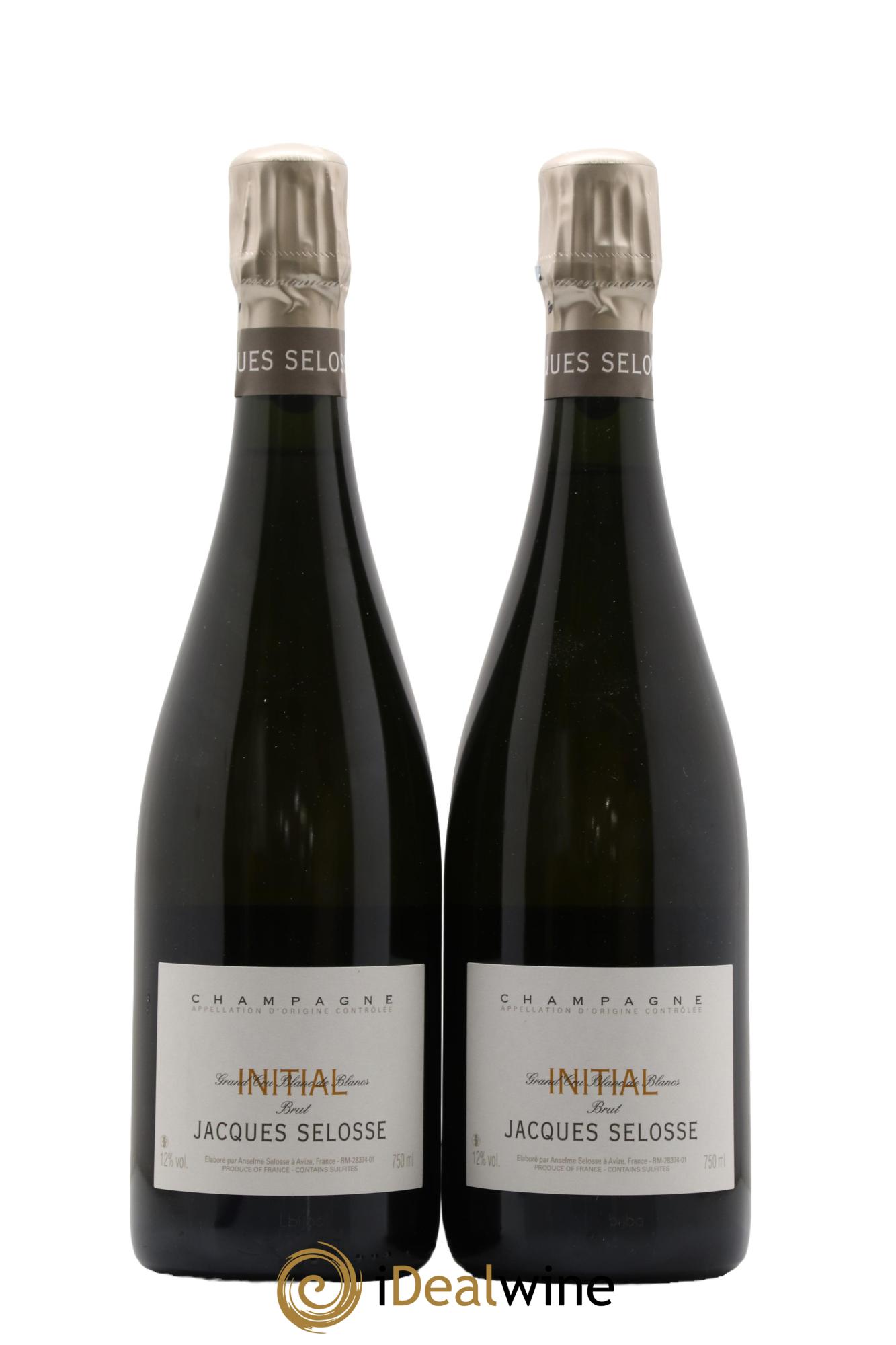 Initial Brut Jacques Selosse - Lot de 2 bouteilles - 0