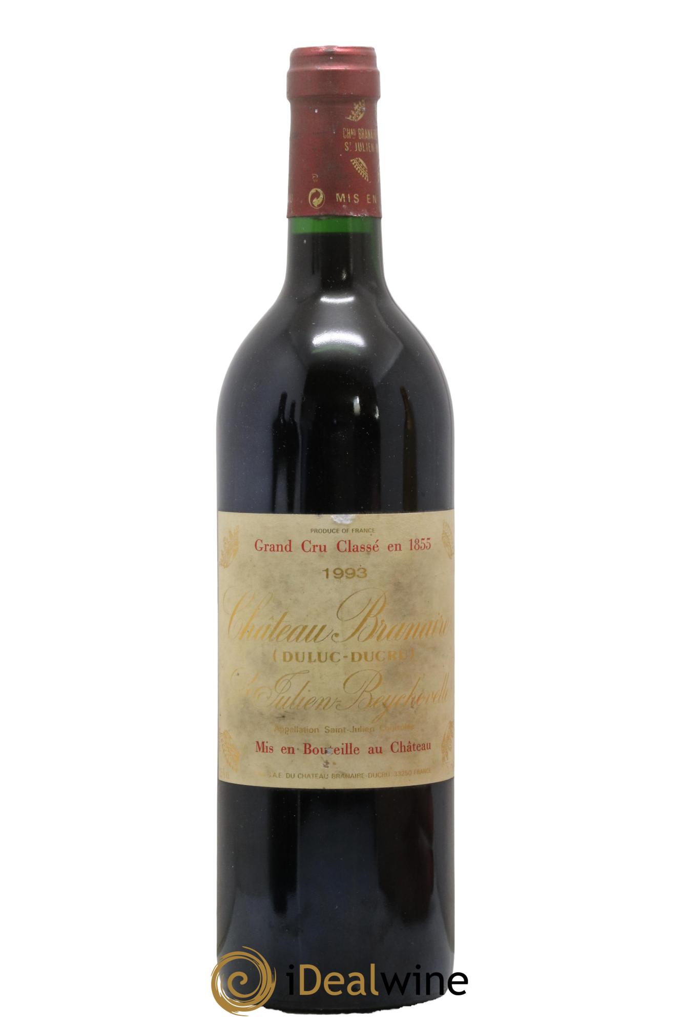 Château Branaire Ducru 4ème Grand Cru Classé 1993 - Posten von 1 Flasche - 0