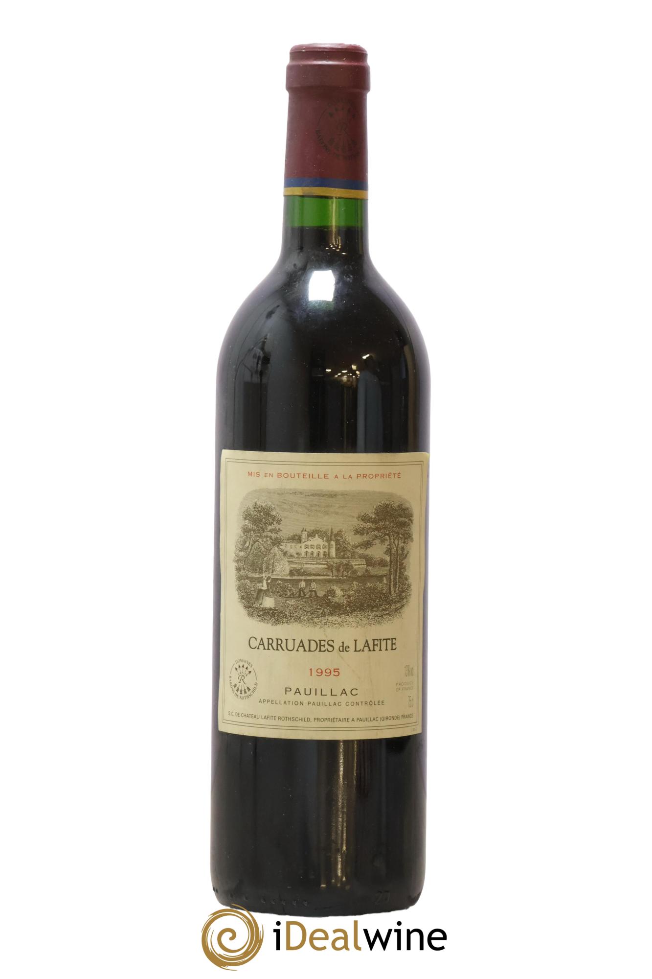 Carruades de Lafite Rothschild Second Vin 1995 - Lot de 1 bouteille - 0