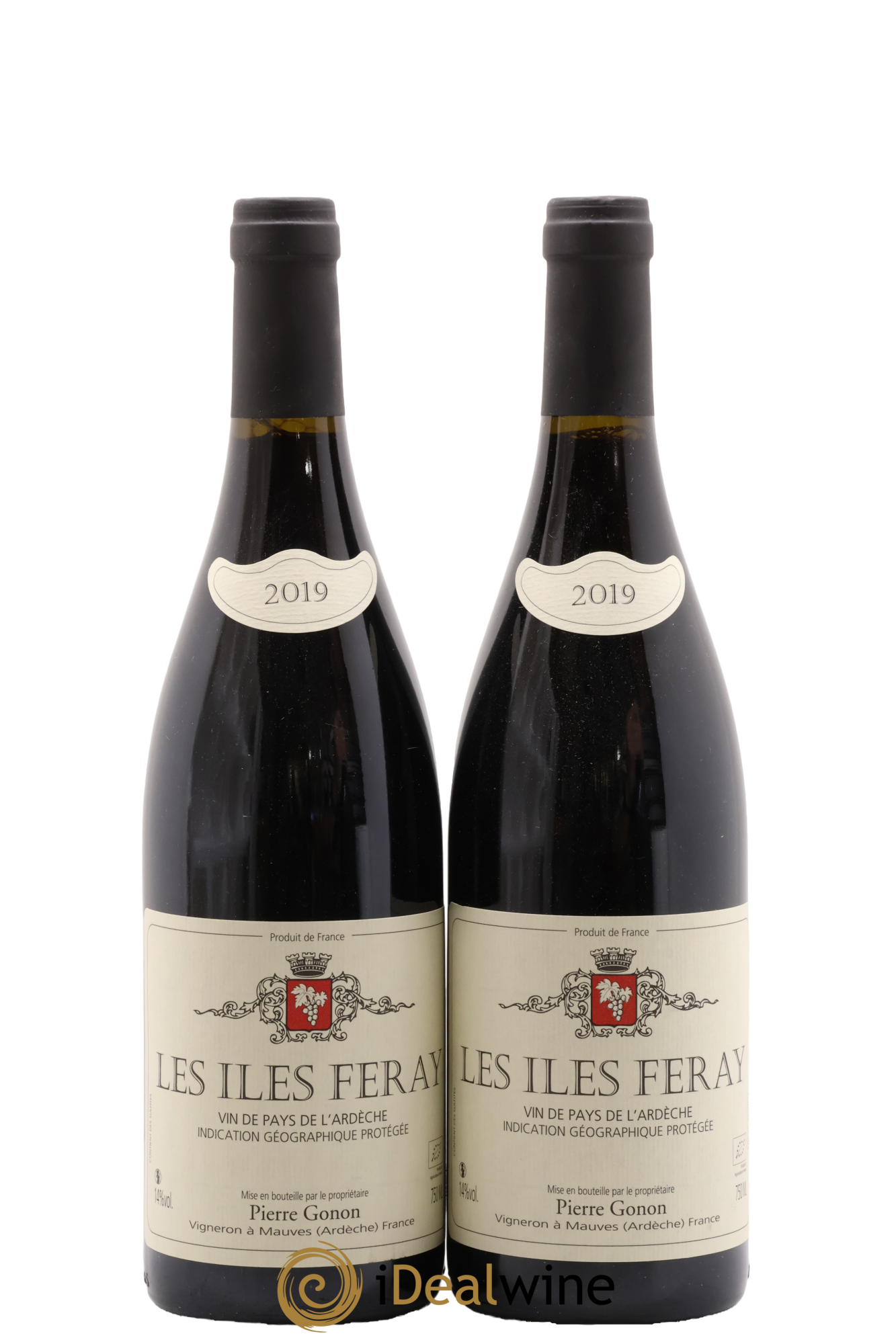 Ardèche Les Iles Feray Gonon (Domaine) 2019 - Lot de 2 bouteilles - 0