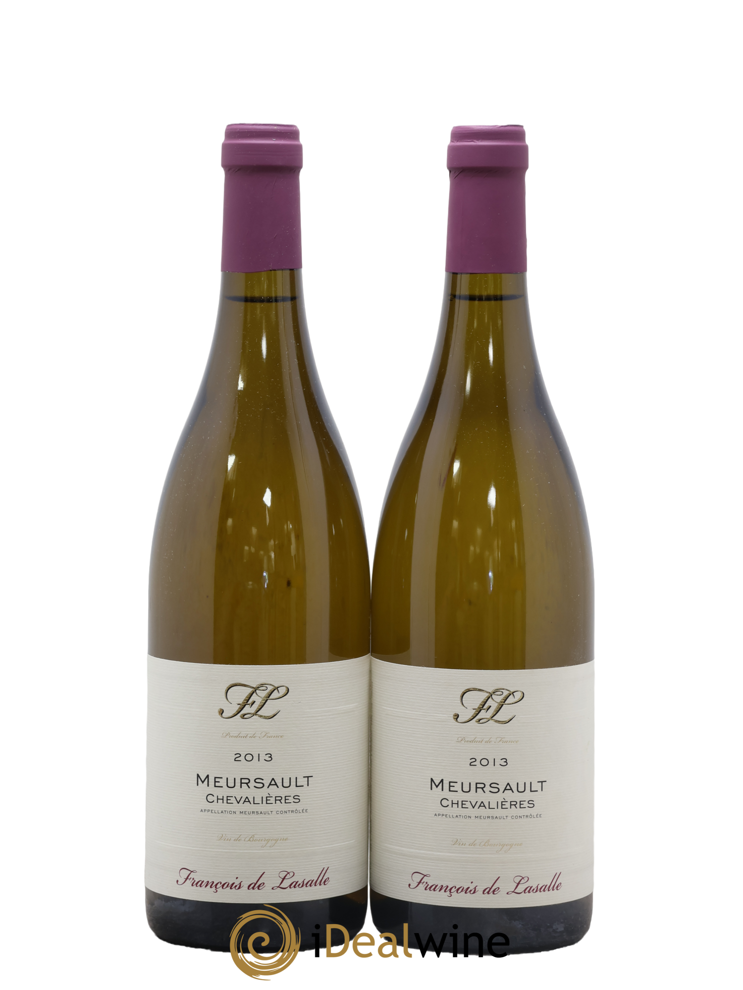 Meursault Les Chevalières François de Lasalle 2013 - Lot de 2 bouteilles - 0