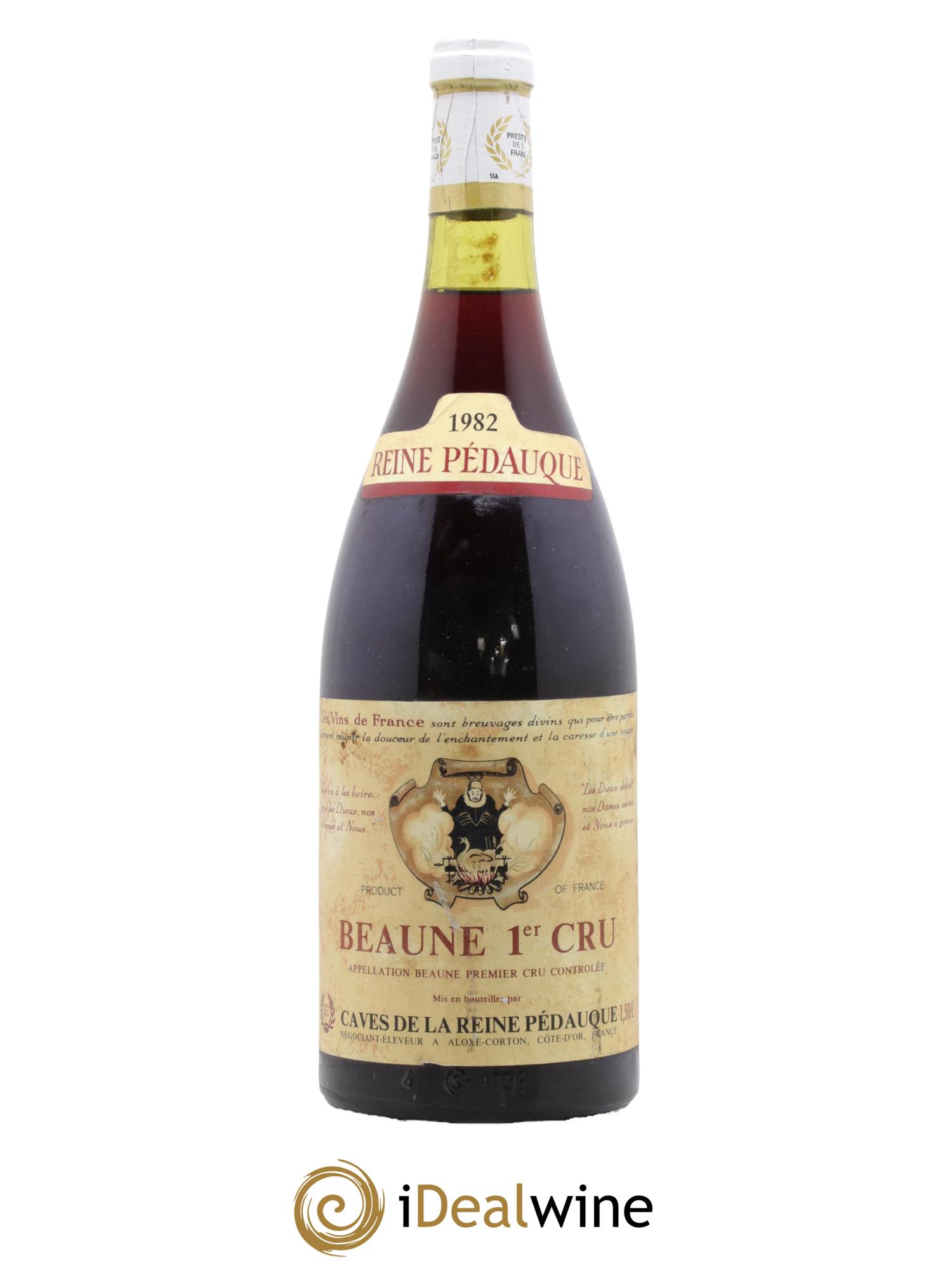 Beaune 1er Cru Cave de la Reine Pédauque 1982 - Lot de 1 magnum - 0
