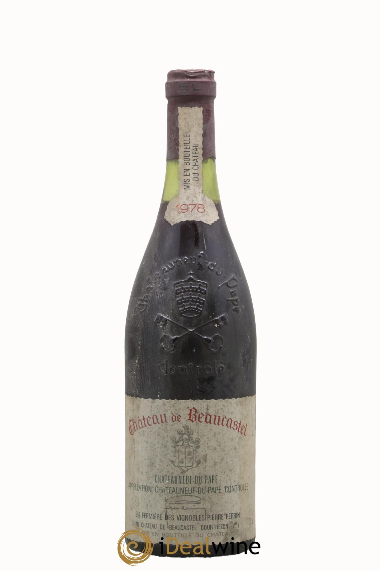 Châteauneuf-du-Pape Château de Beaucastel Famille Perrin 1978 - Lot de 1 bouteille - 0