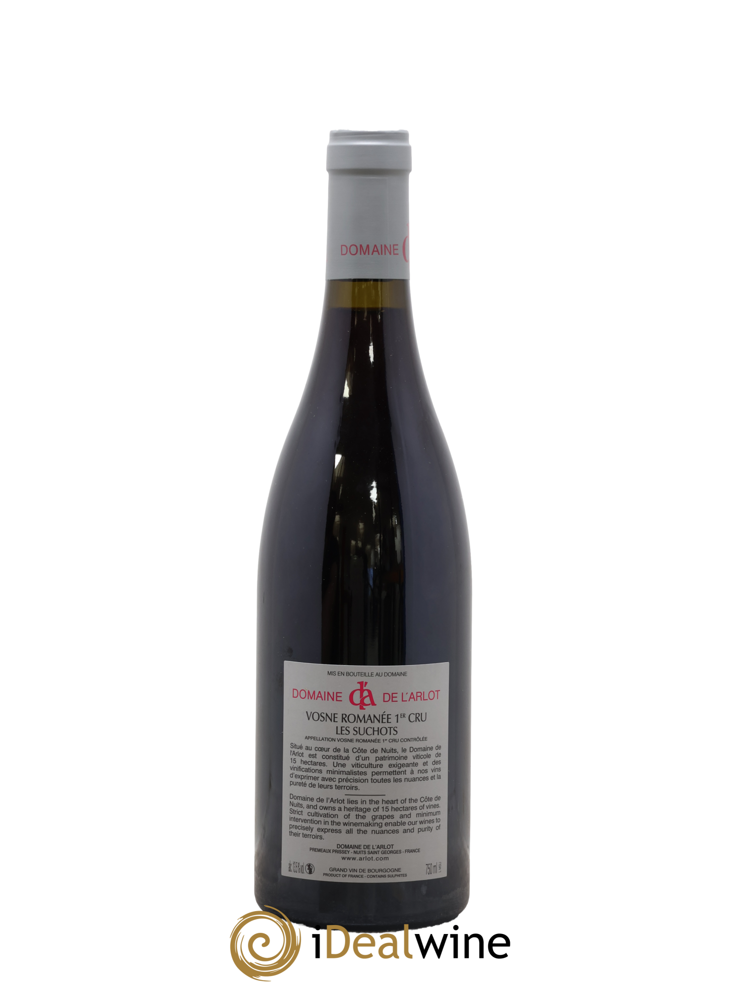 Vosne-Romanée 1er Cru Les Suchots Domaine de l'Arlot 2016 - Lot de 1 bouteille - 1
