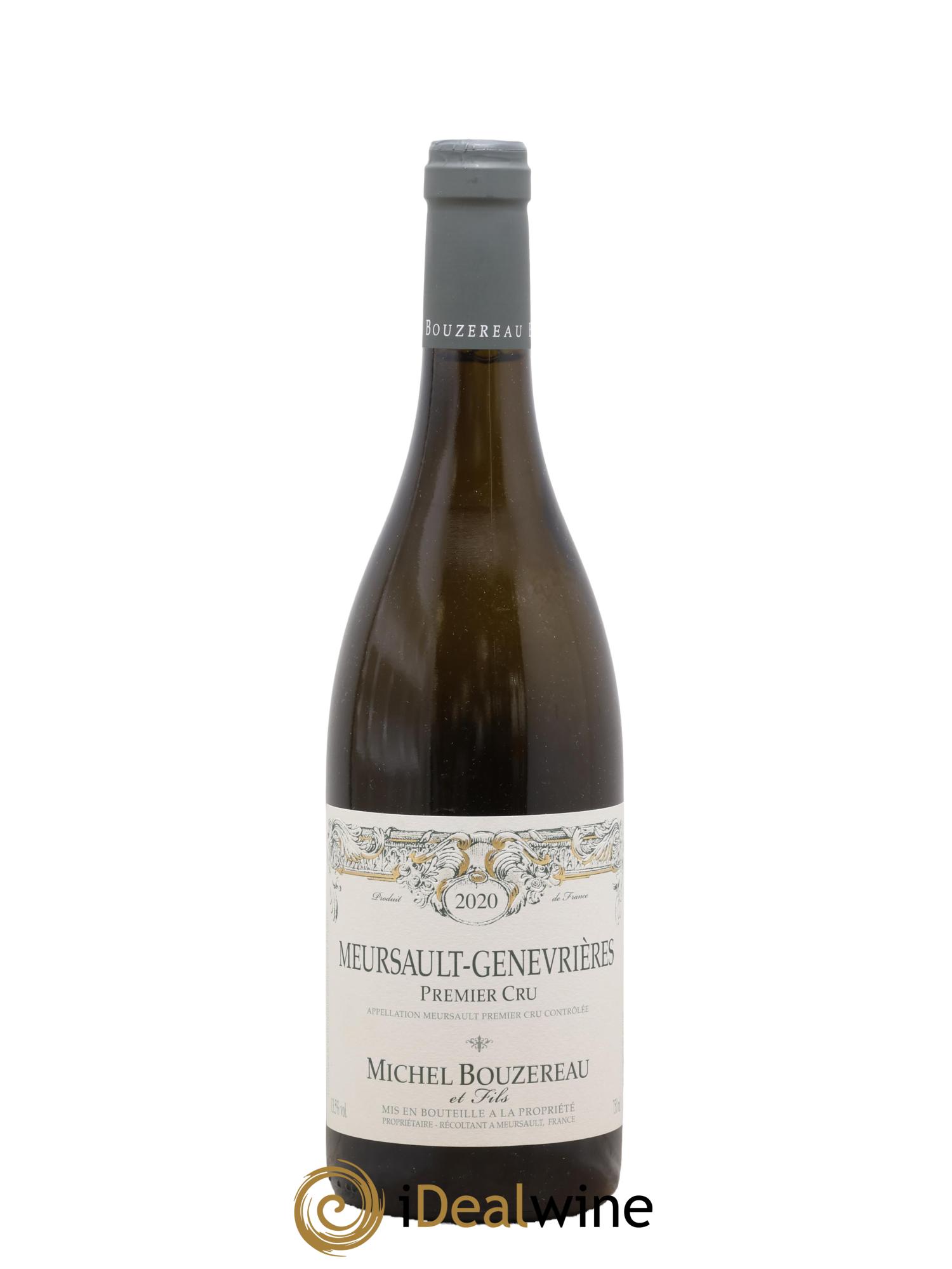 Meursault 1er Cru Les Genevrières Michel Bouzereau et Fils (Domaine) 2020 - Lot de 1 bouteille - 0