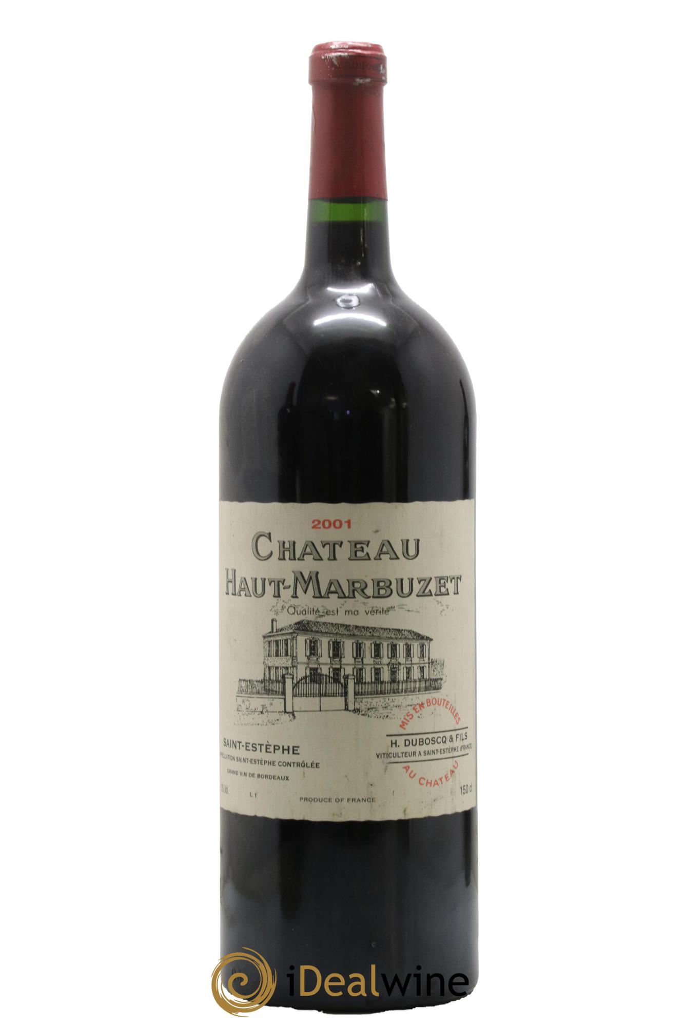 Château Haut Marbuzet 2001 - Lot of 1 magnum - 0