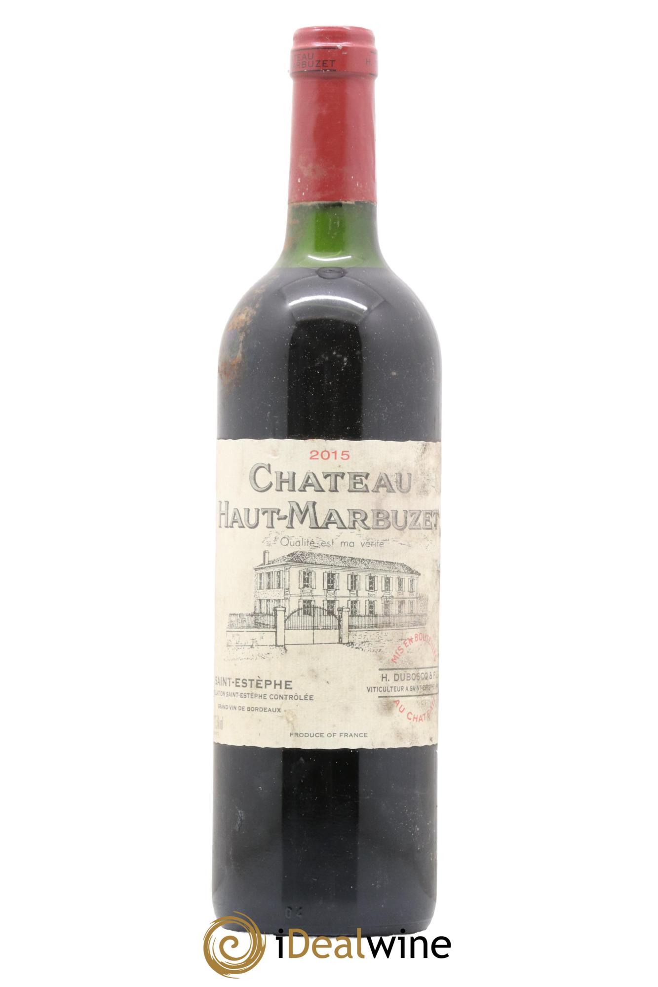 Château Haut Marbuzet 2015 - Lot de 1 bouteille - 0