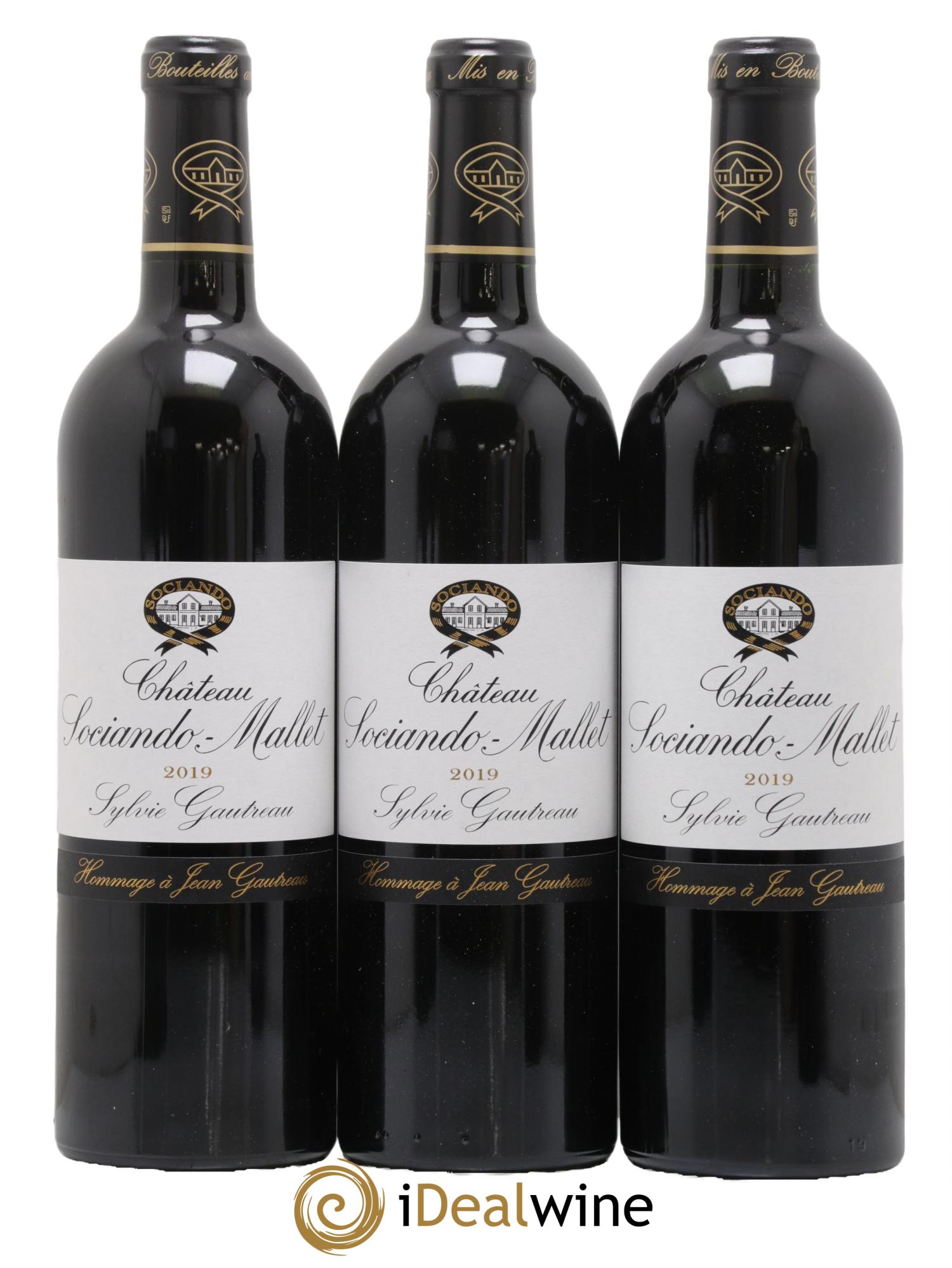 Château Sociando Mallet 2019 - Lotto di 6 bottiglie - 2