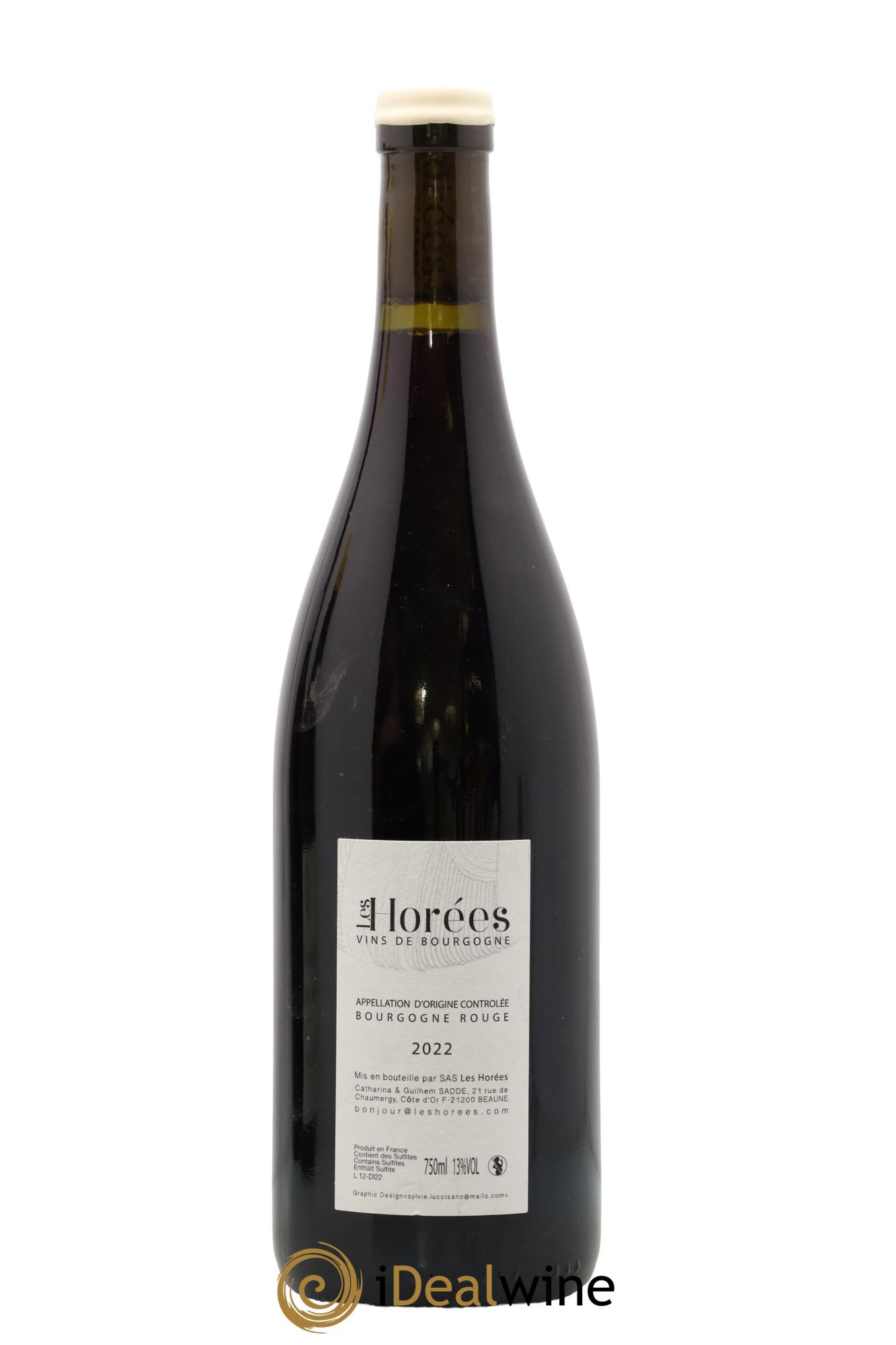 Bourgogne Des Six Ifs Les Horées 2022 - Lot of 1 bottle - 1