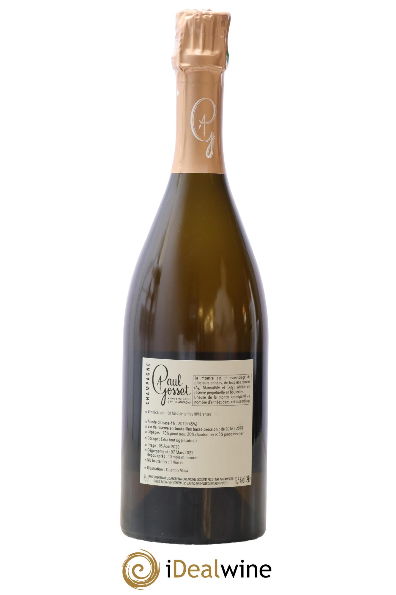 La Montre Paul Gosset - Lot of 1 bottle - 1