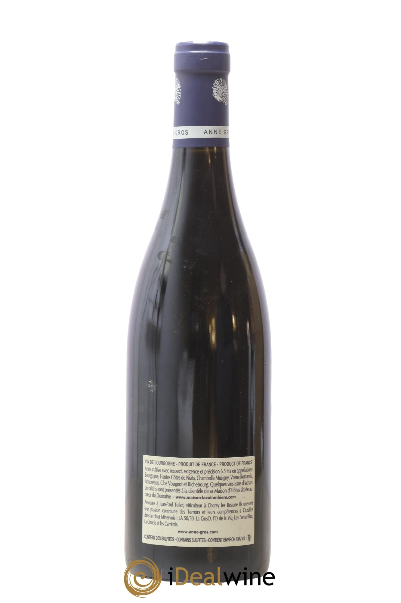 Clos de Vougeot Grand Cru Le Grand Maupertui Anne Gros 2013 - Posten von 1 Flasche - 1