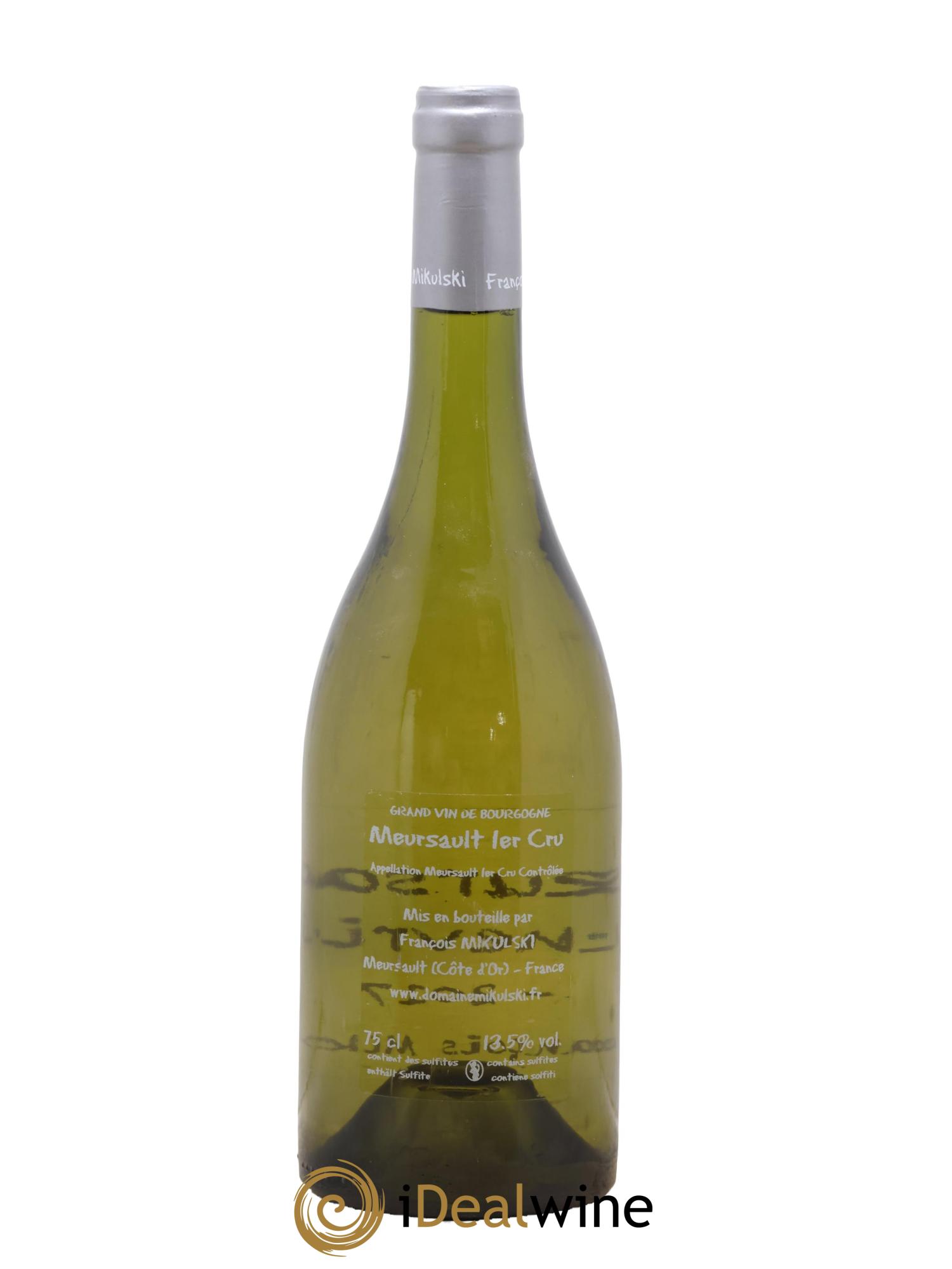Meursault 1er Cru Les Genevrières François Mikulski 2017 - Lotto di 1 bottiglia - 1
