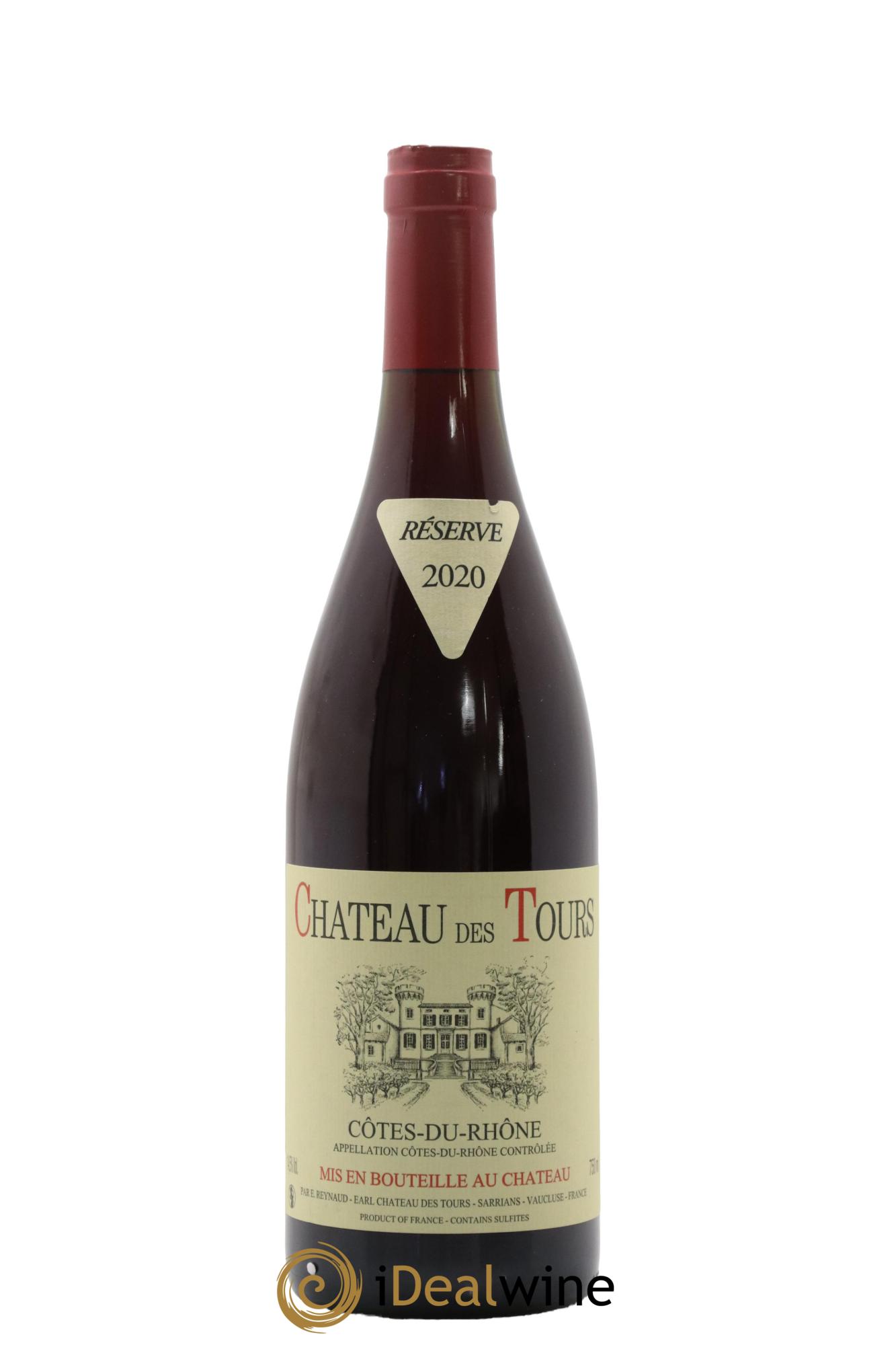 Côtes-du-Rhône Château des Tours Emmanuel Reynaud 2020 - Posten von 1 Flasche - 0