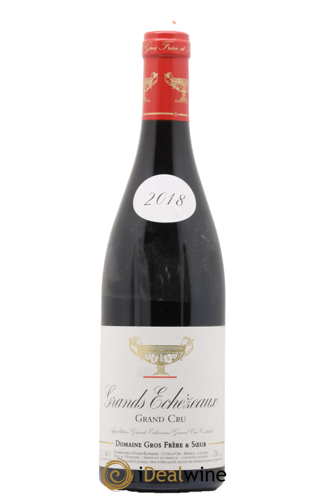 Grands-Echezeaux Grand Cru Gros Frère & Soeur 2018 - Lotto di 1 bottiglia - 0