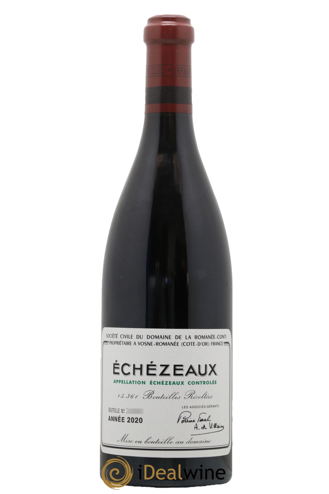 Echezeaux Grand Cru Domaine de la Romanée-Conti 2020 - Lotto di 1 bottiglia - 0