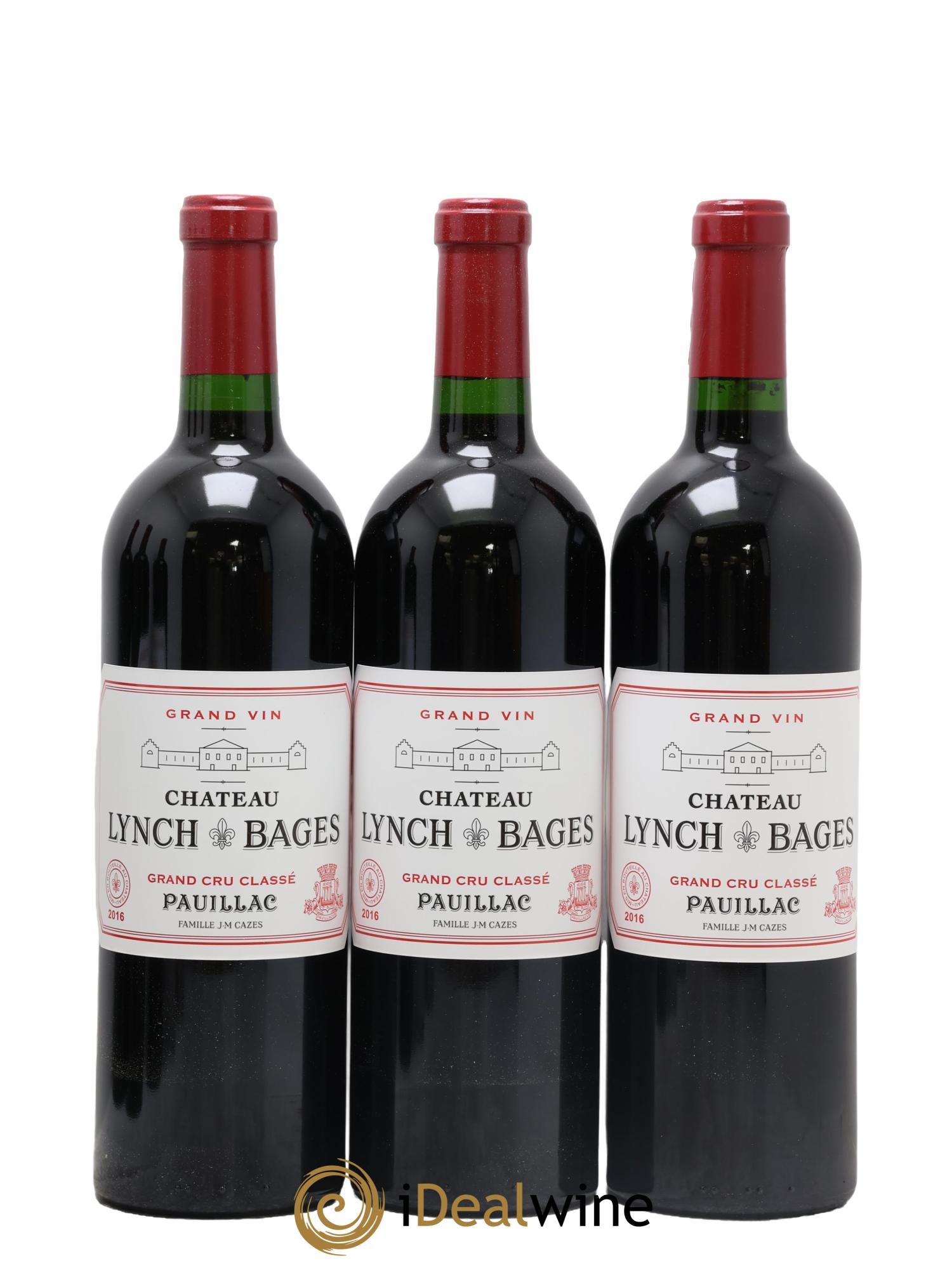 Château Lynch Bages 5ème Grand Cru Classé  2016 - Lot of 6 bottles - 1
