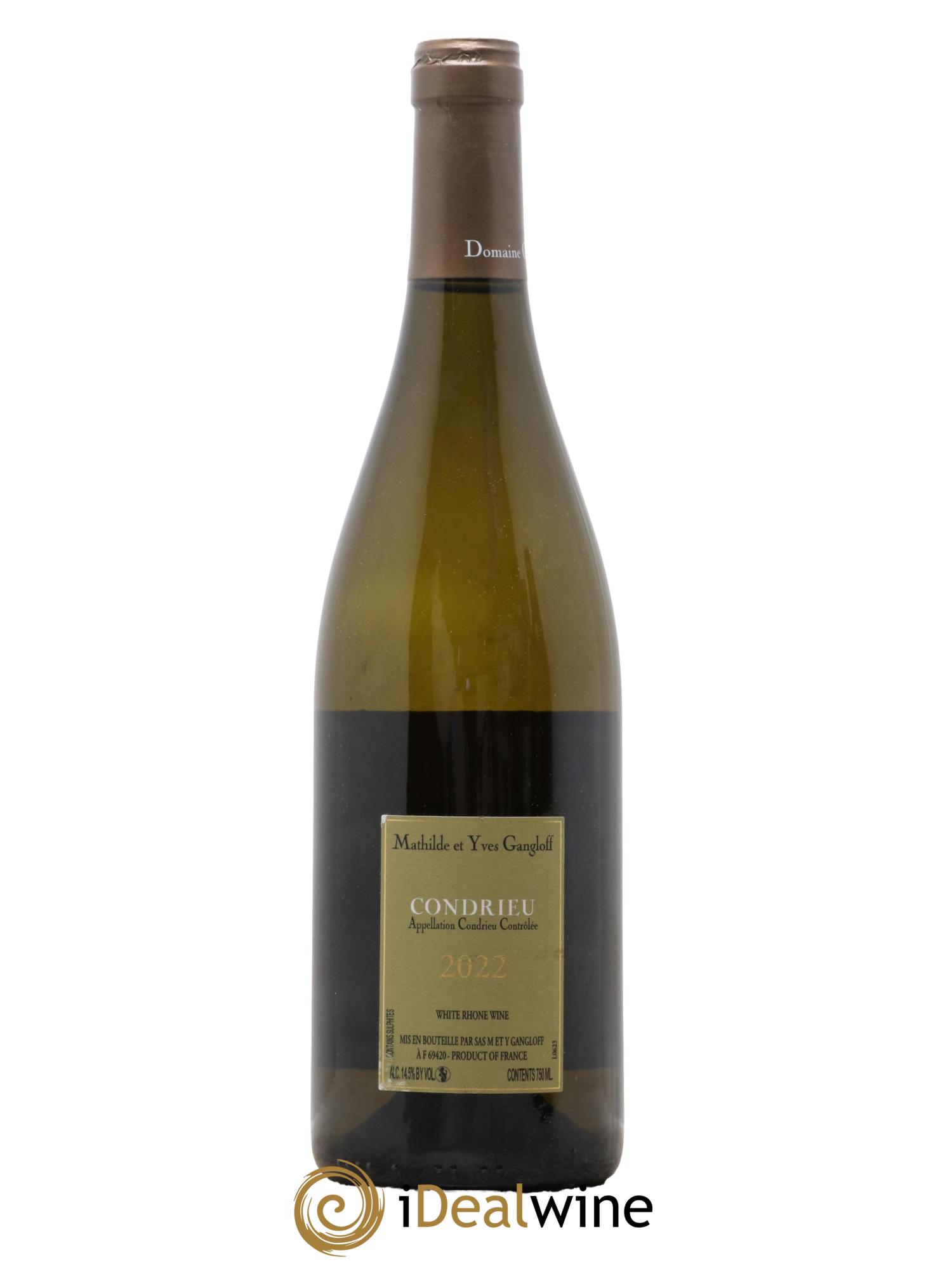 Condrieu Domaine Gangloff (Domaine) 2022 - Lot de 1 bouteille - 1