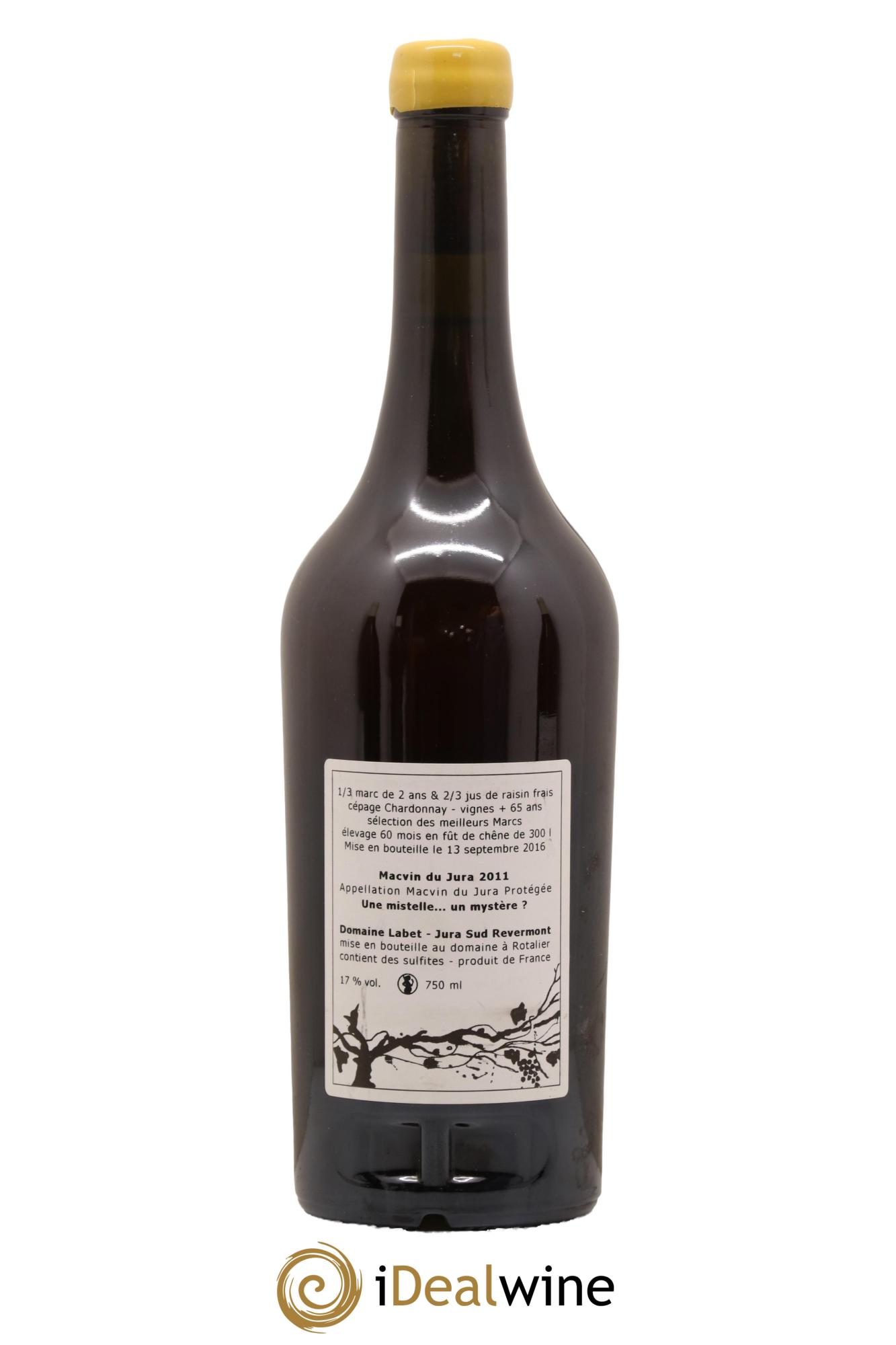 Macvin du Jura Romain - Julien - Charline Labet 2011 - Lot de 1 bouteille - 1