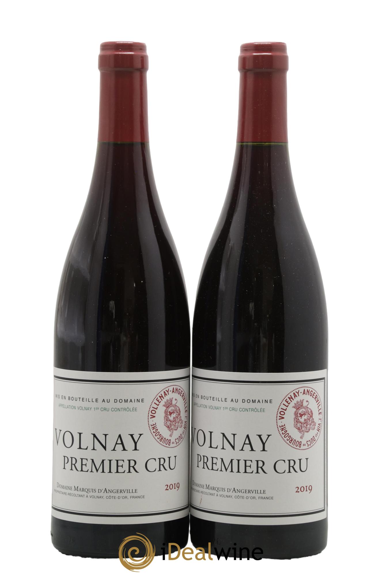 Volnay 1er Cru Marquis d'Angerville (Domaine) 2019 - Lotto di 2 bottiglie - 0