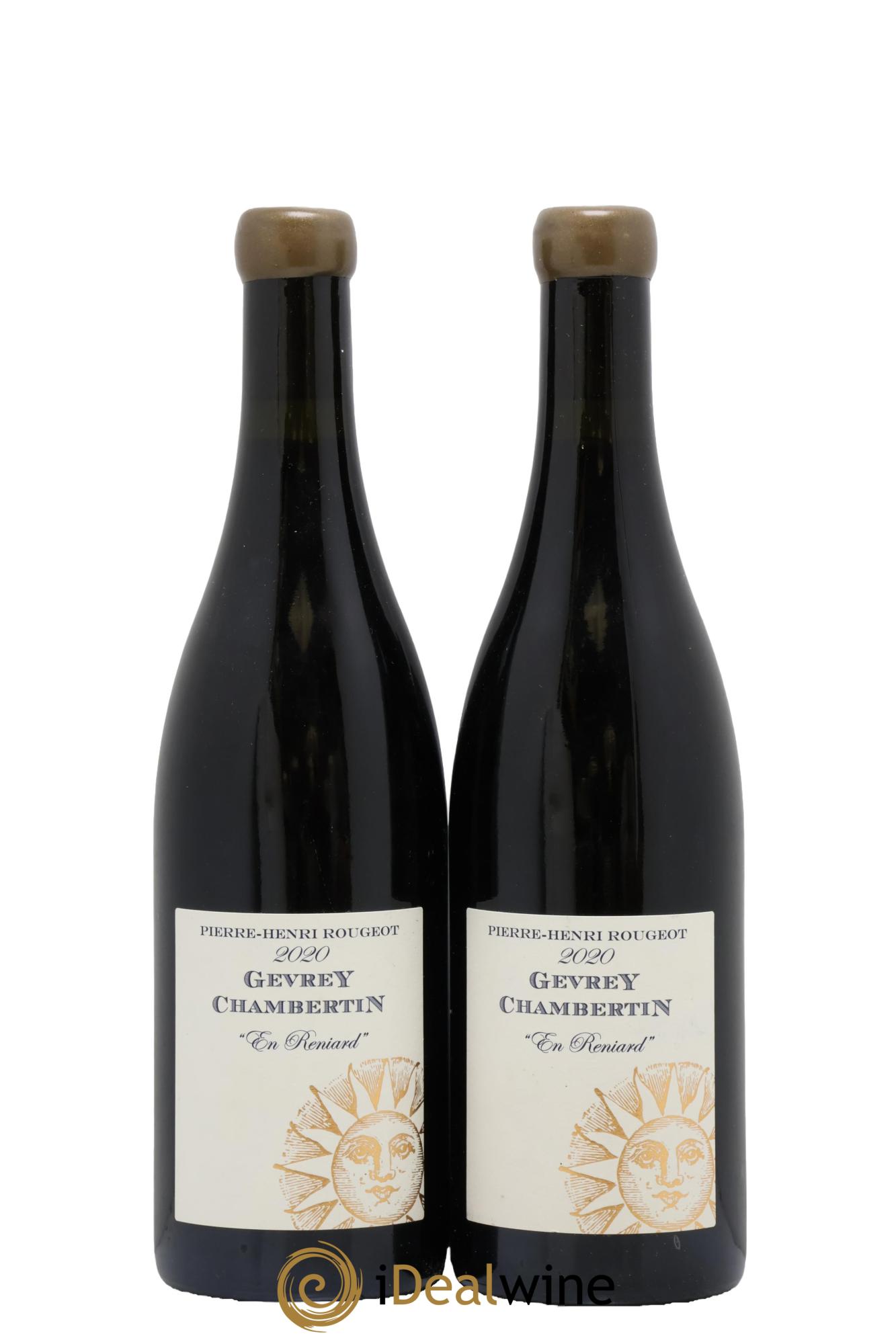 Gevrey-Chambertin En Reniard Pierre Henry Rougeot 2020 - Lot of 2 bottles - 0