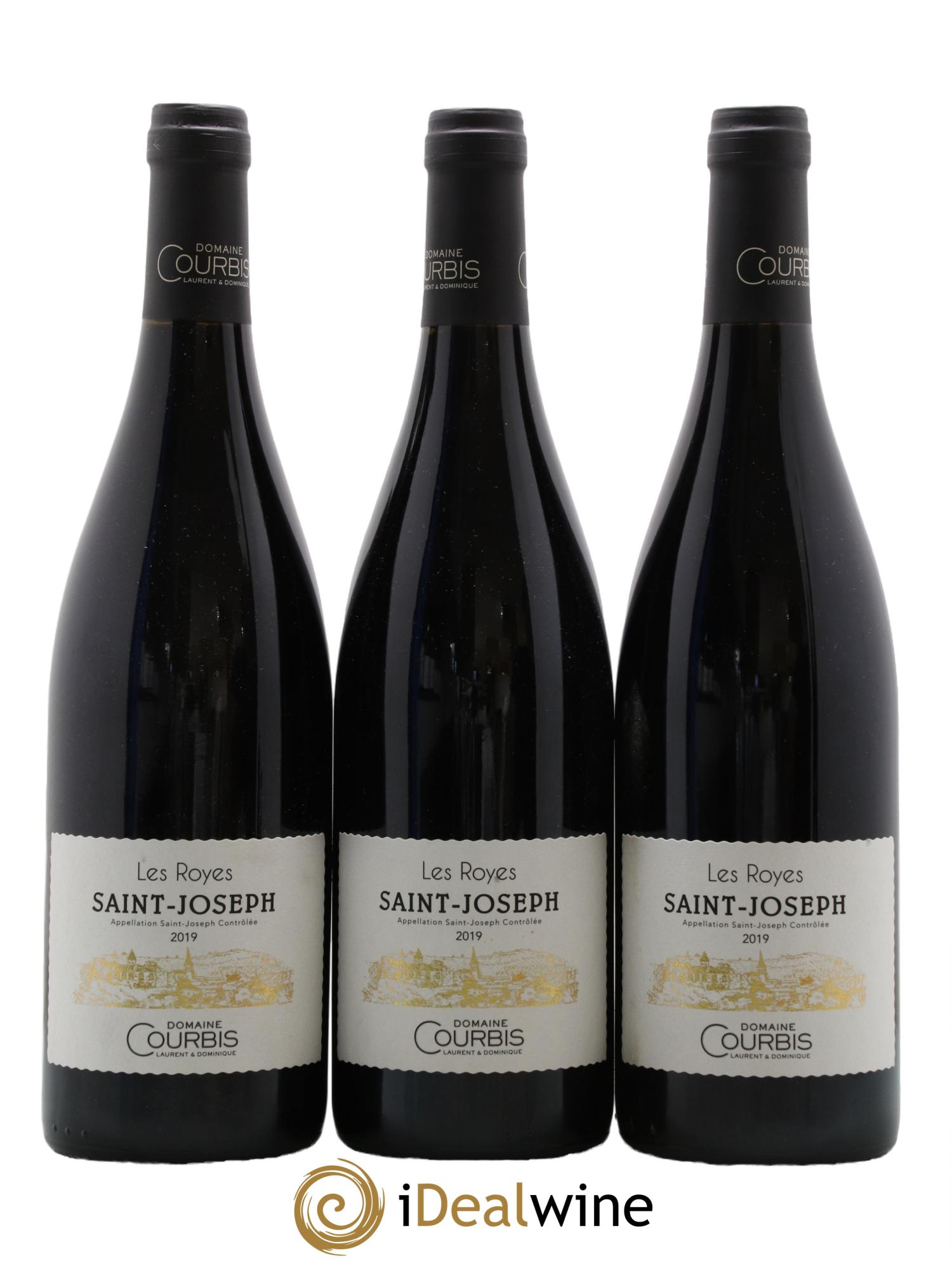 Saint-Joseph Les Royes Domaine Courbis 2019 - Lot de 3 bouteilles - 0