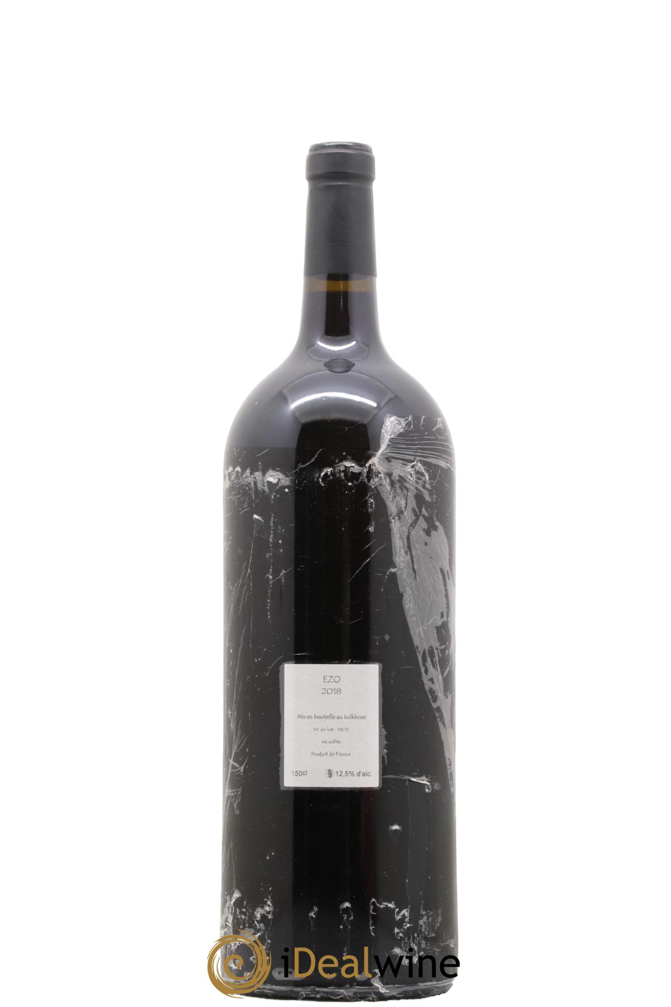 Vin de France Ezo Les Vins du Cabanon - Alain Castex 2018 - Lot de 1 magnum - 1