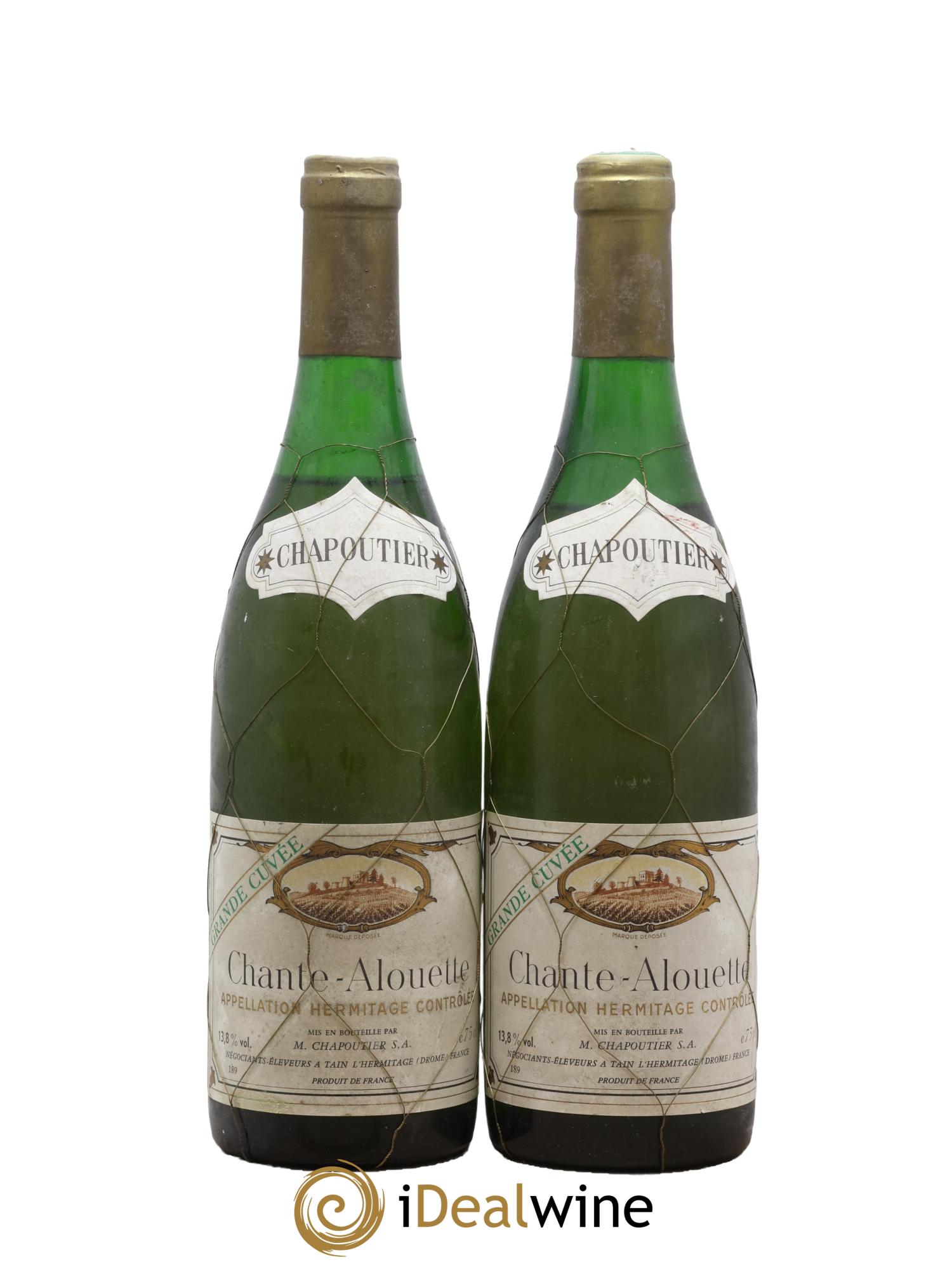 Hermitage Chante Alouette Chapoutier - Lot de 2 bouteilles - 0