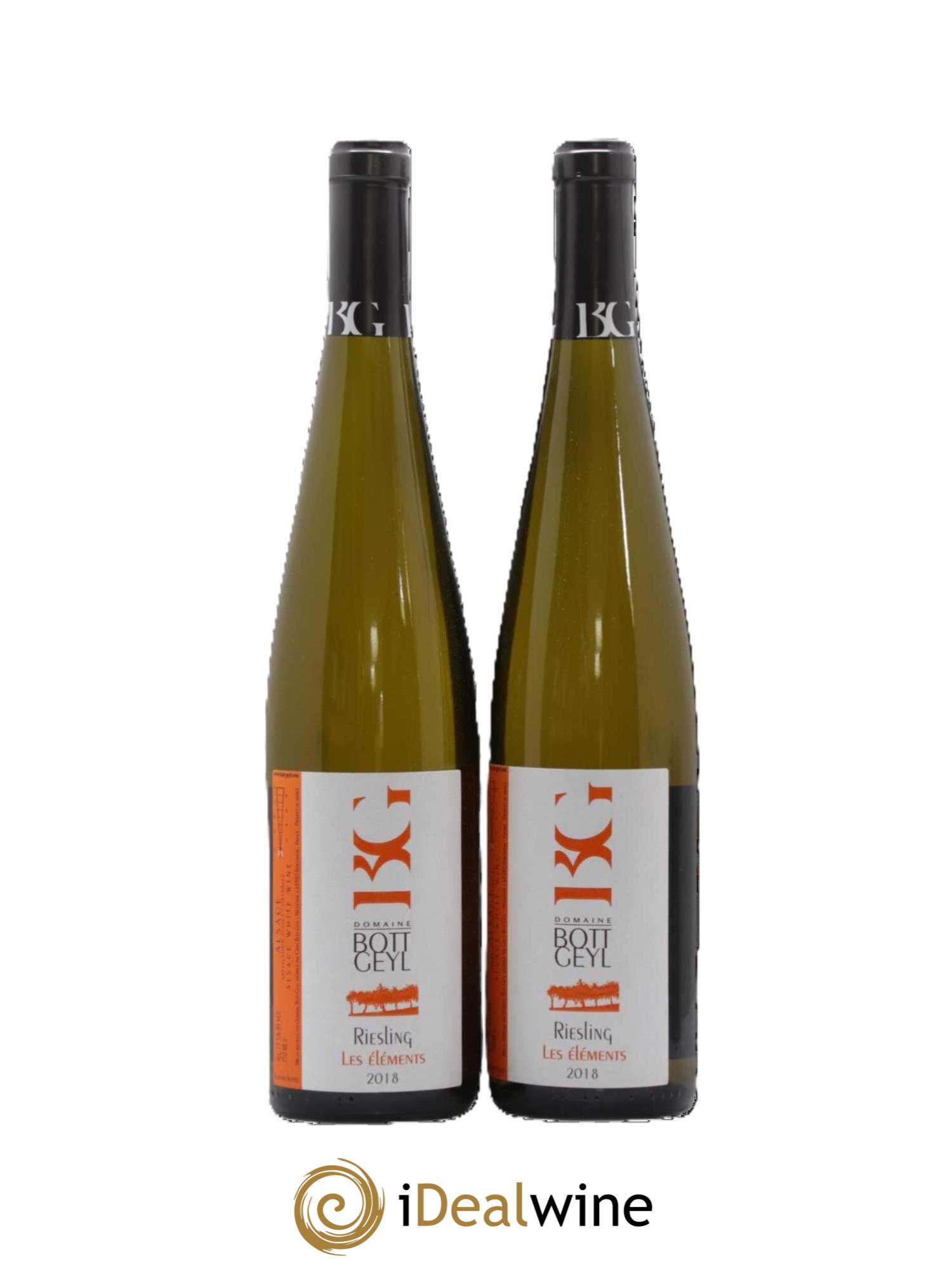 Alsace Riesling Les Eléments Bott-Geyl (Domaine)  2018 - Lot de 2 bouteilles - 0