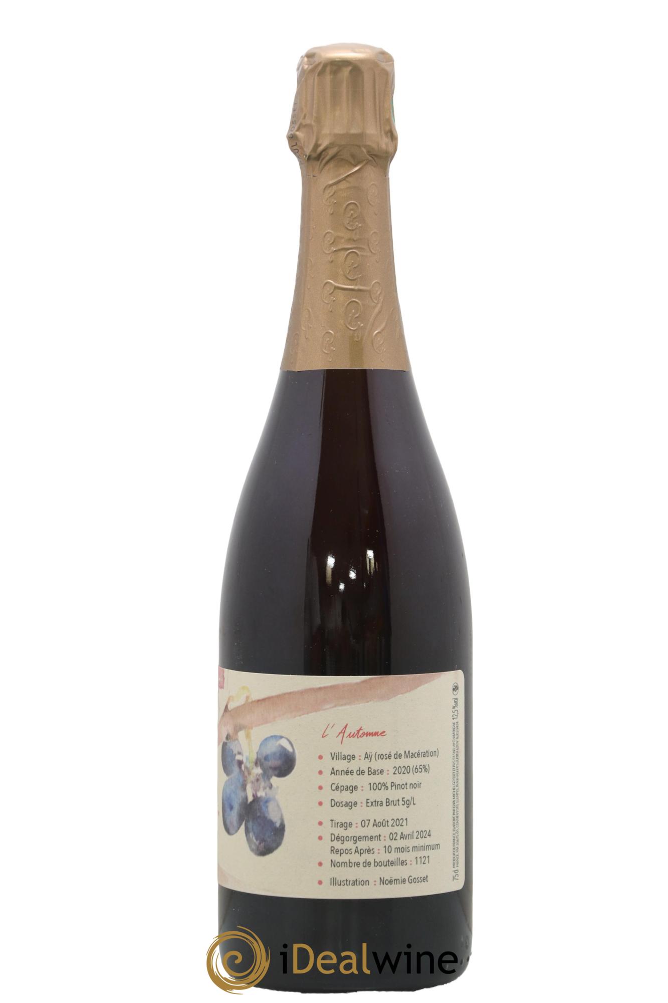 Au Fil des Temps l'Automne Paul Gosset - Lot of 1 bottle - 1