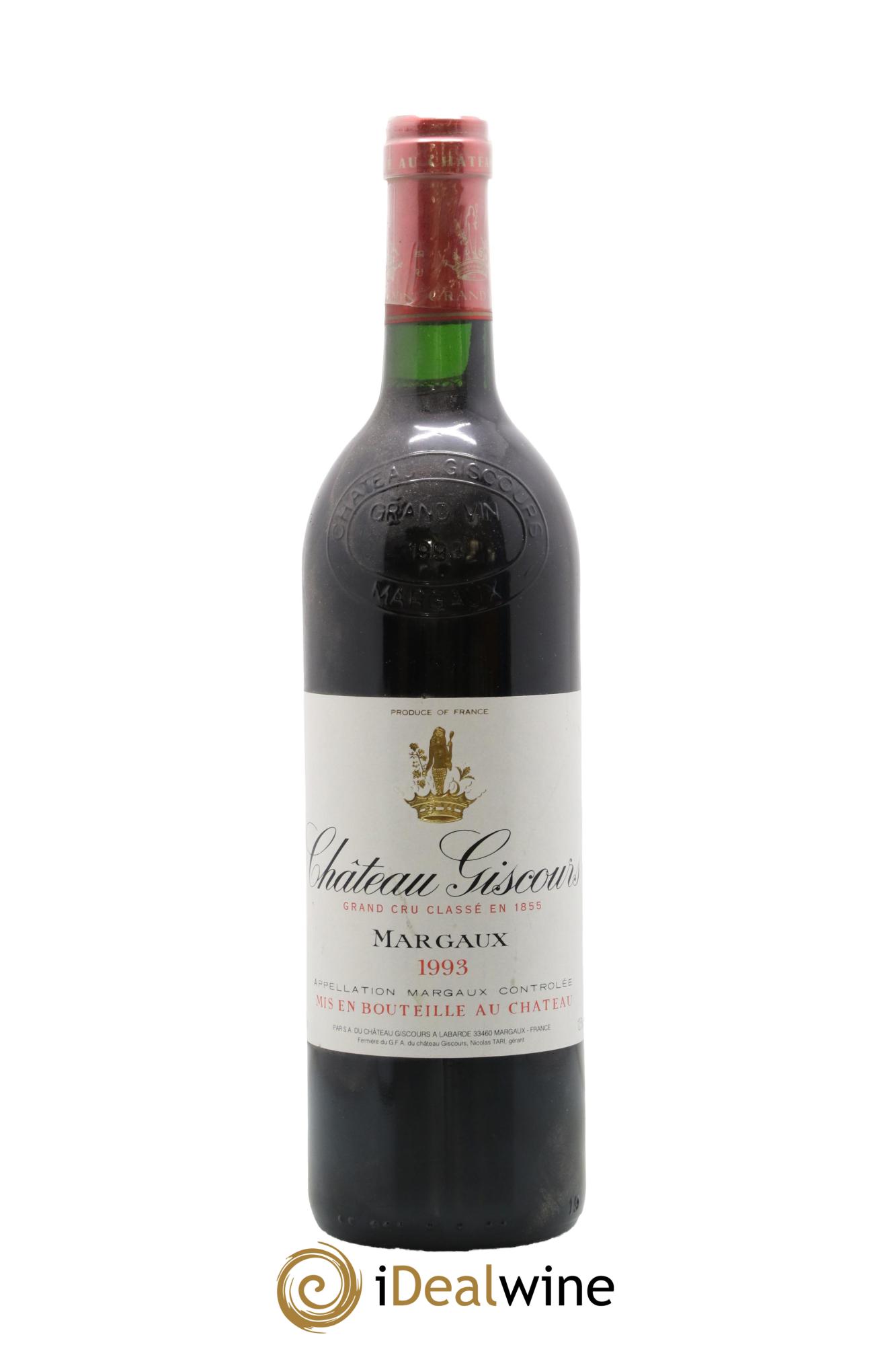 Château Giscours 3ème Grand Cru Classé 1993 - Lot de 1 bouteille - 0