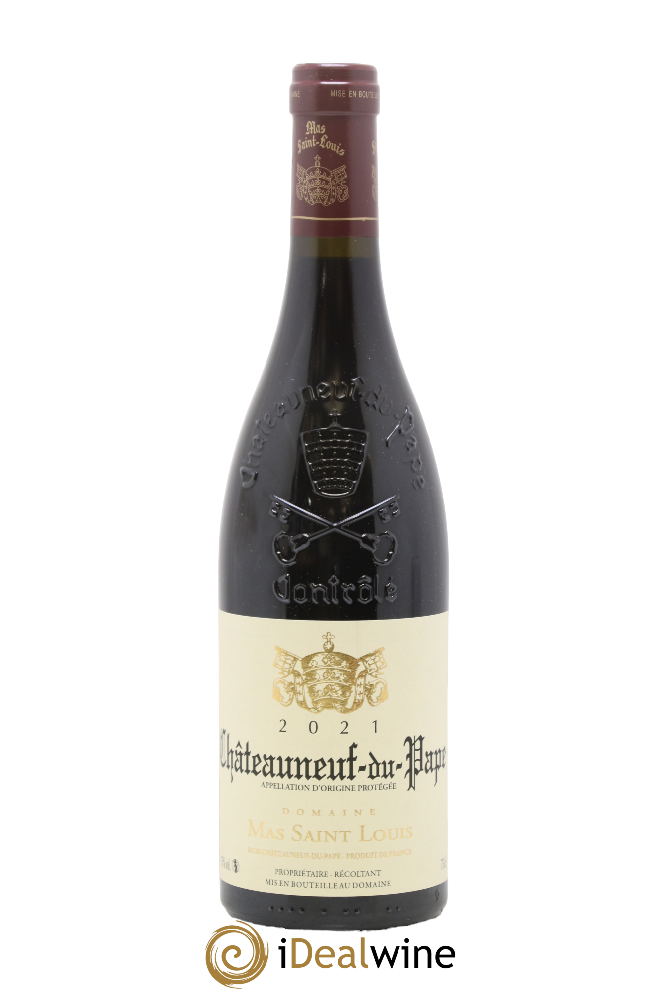 Châteauneuf-du-Pape Tradition Mas Saint-Louis 2021 - Posten von 1 Flasche - 0
